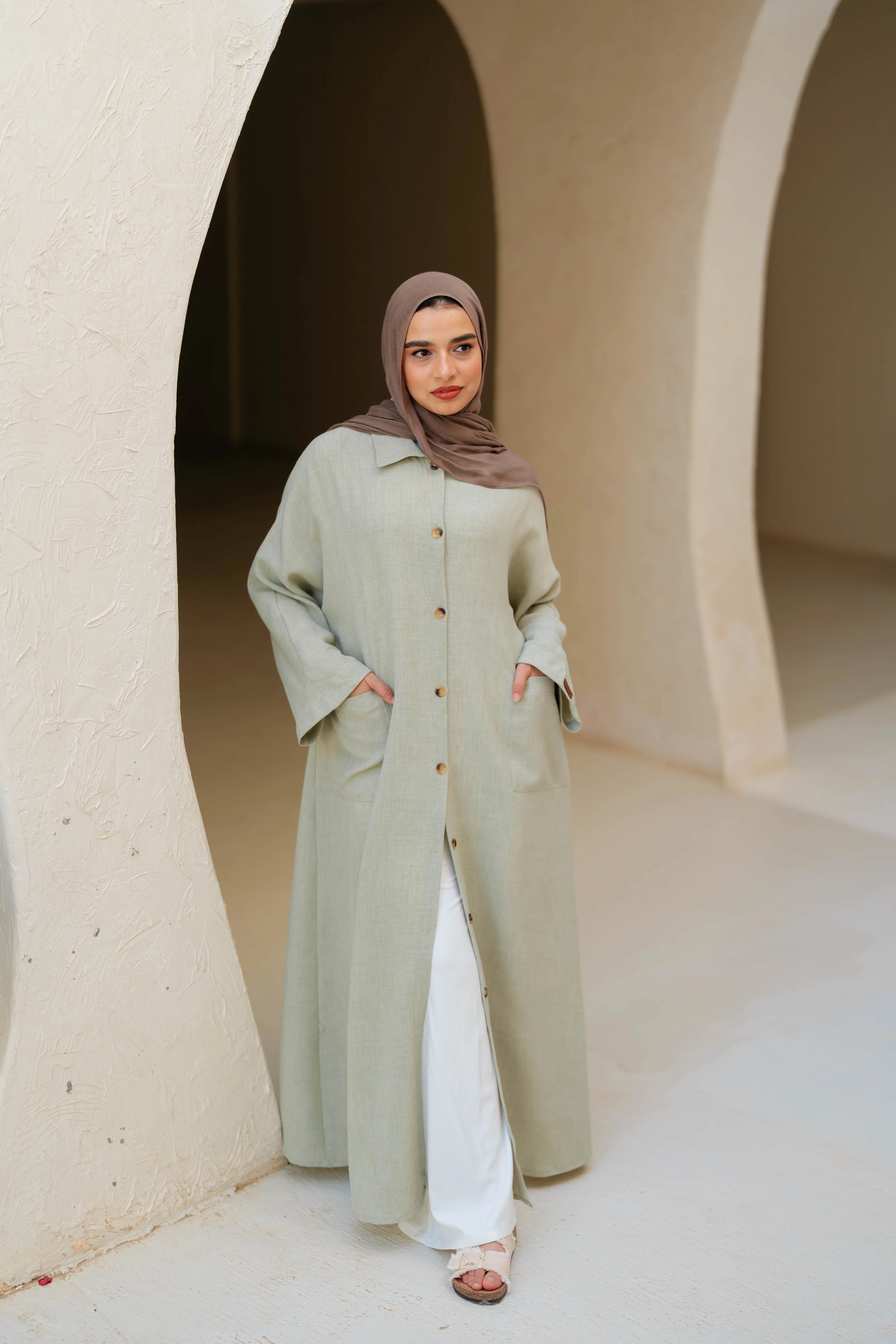 Alinor Shirt Dress - Image 10