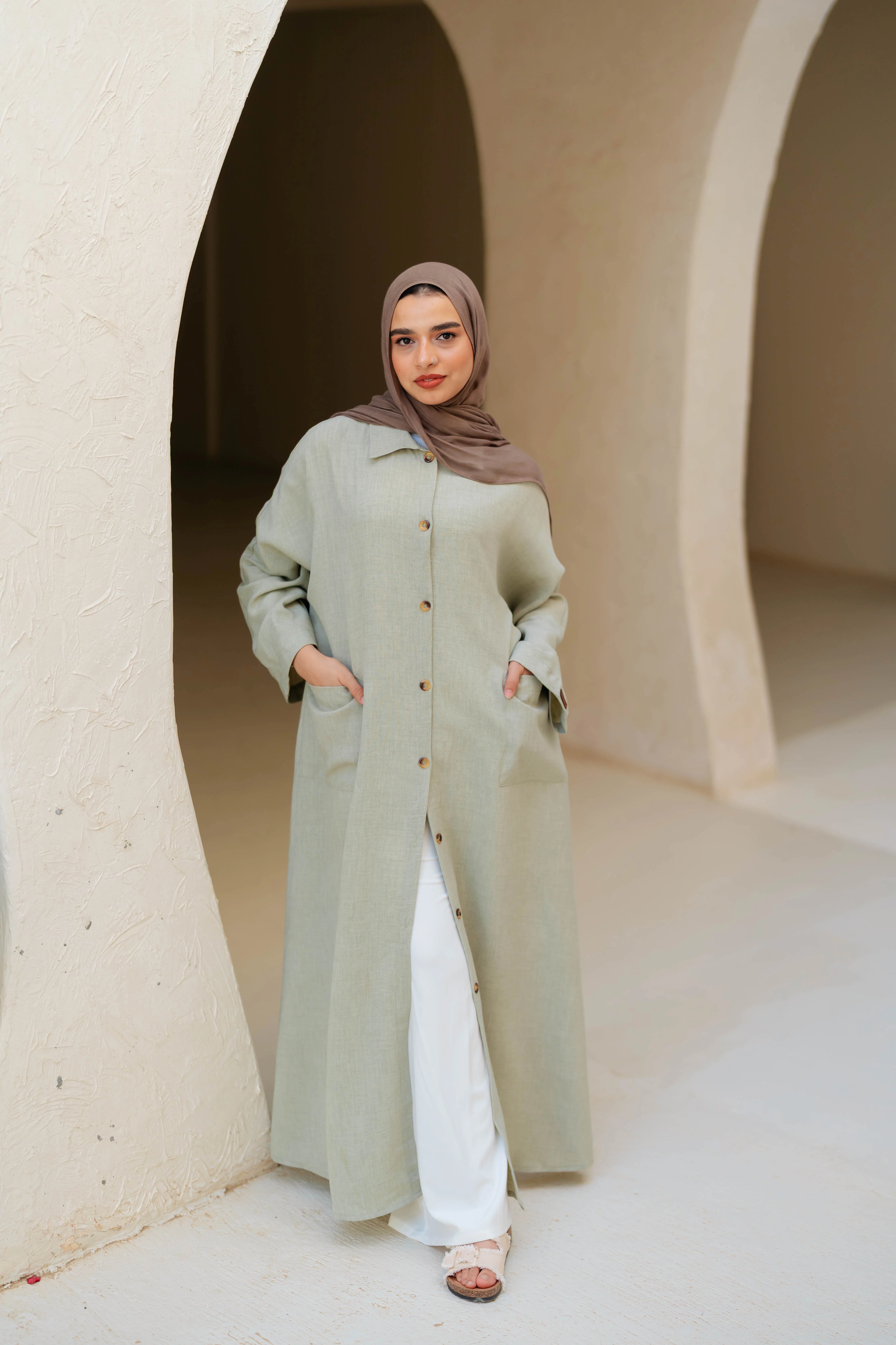 Alinor Shirt Dress - Image 11