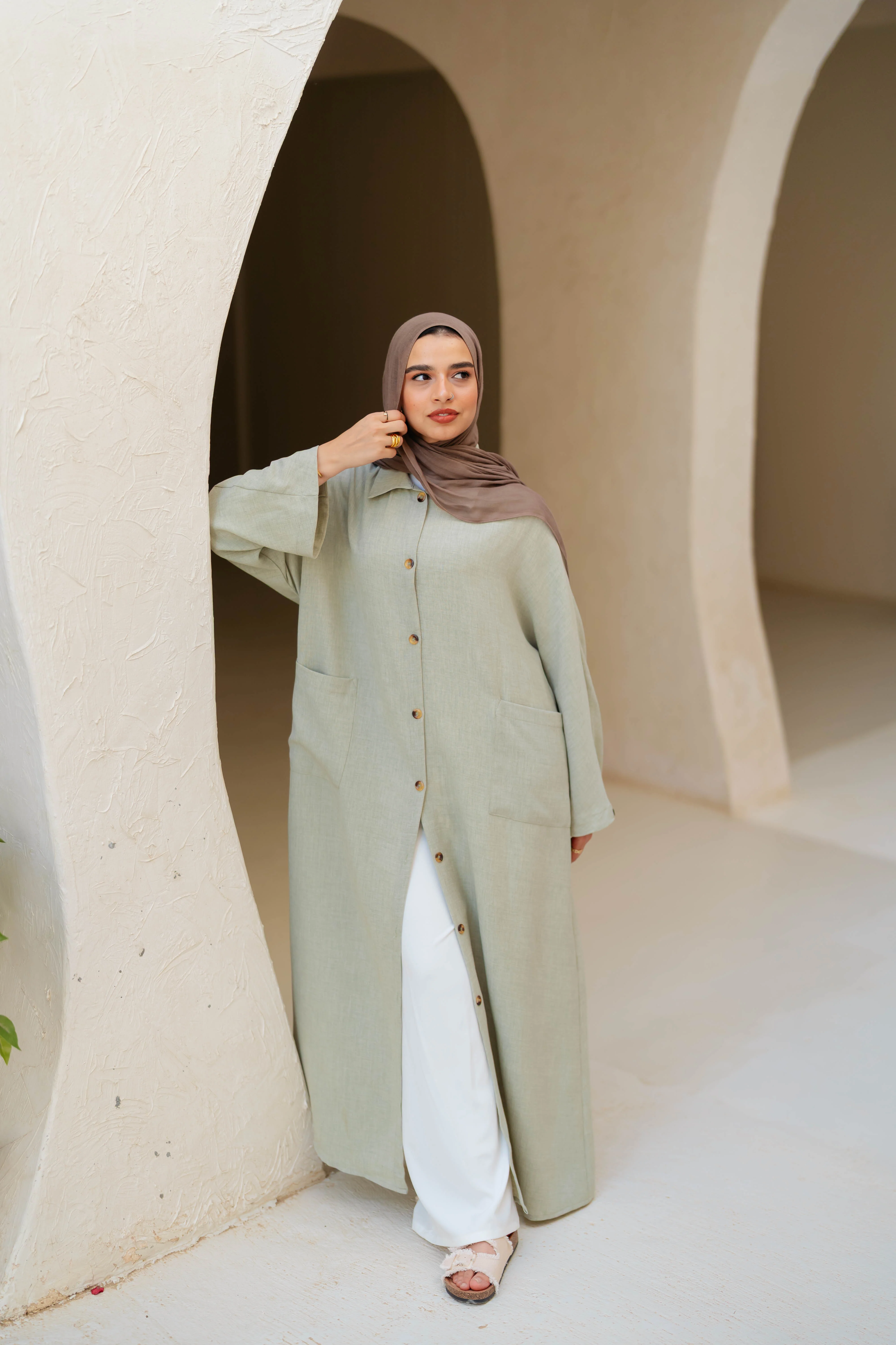 Alinor Shirt Dress - Image 12