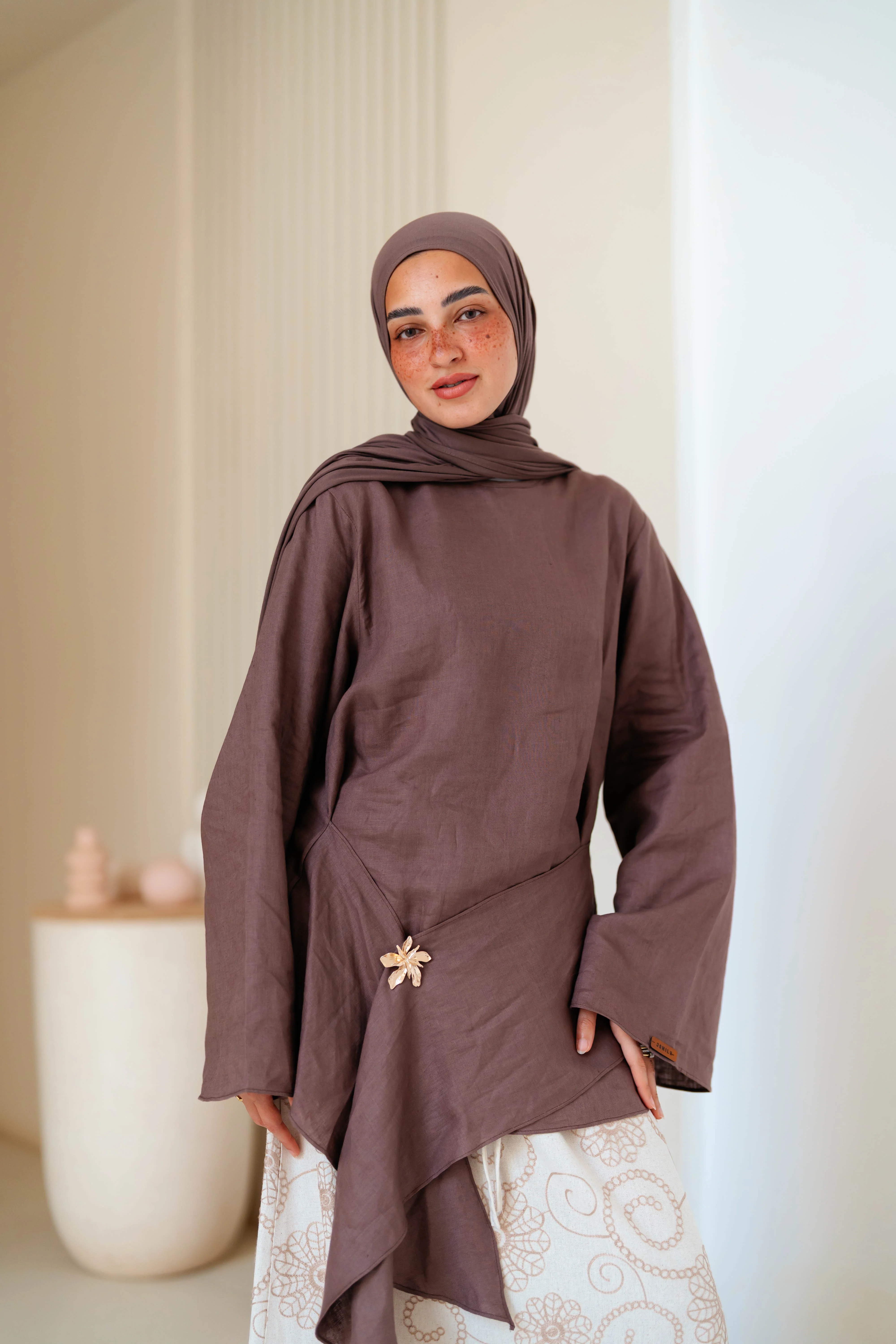Brooch Blouse - Image 2