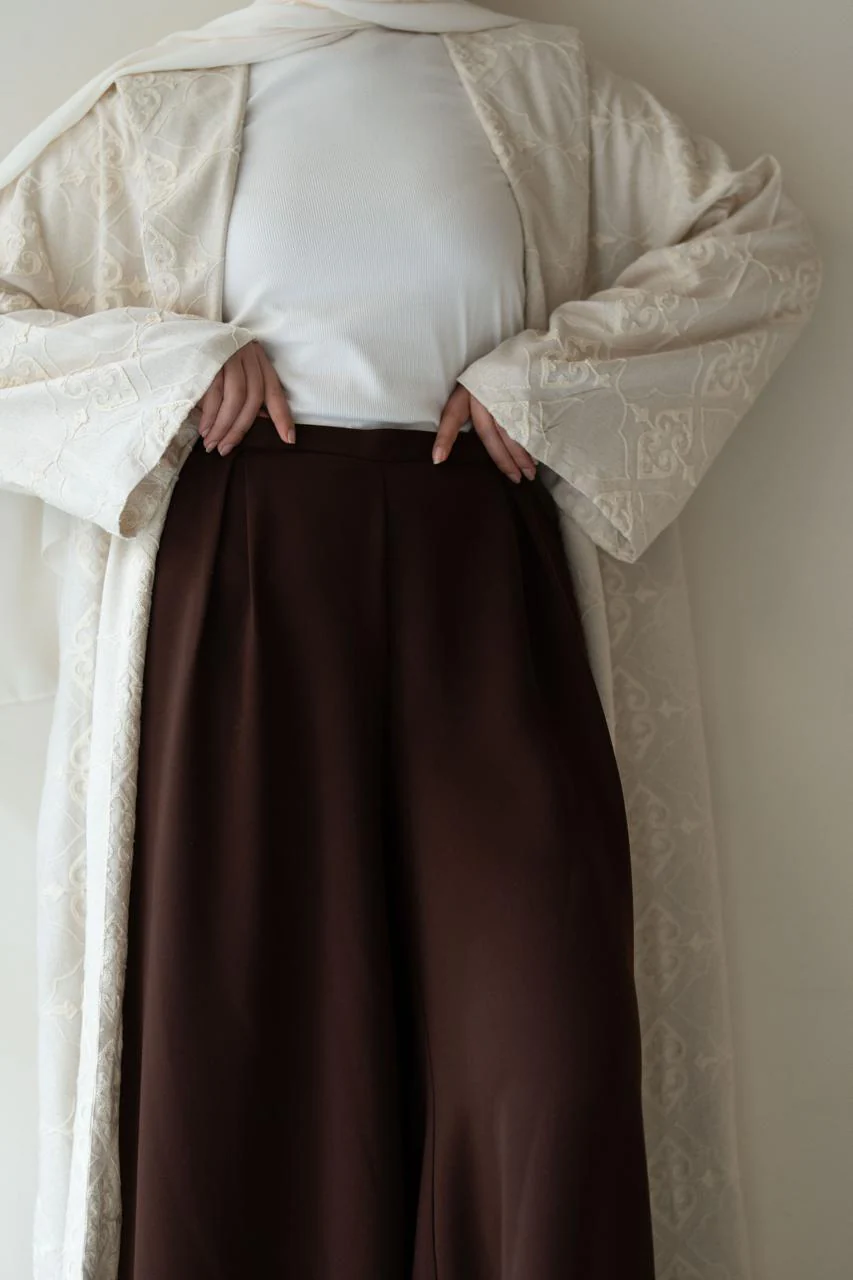 Crepe Wide Leg Pants - Image 5
