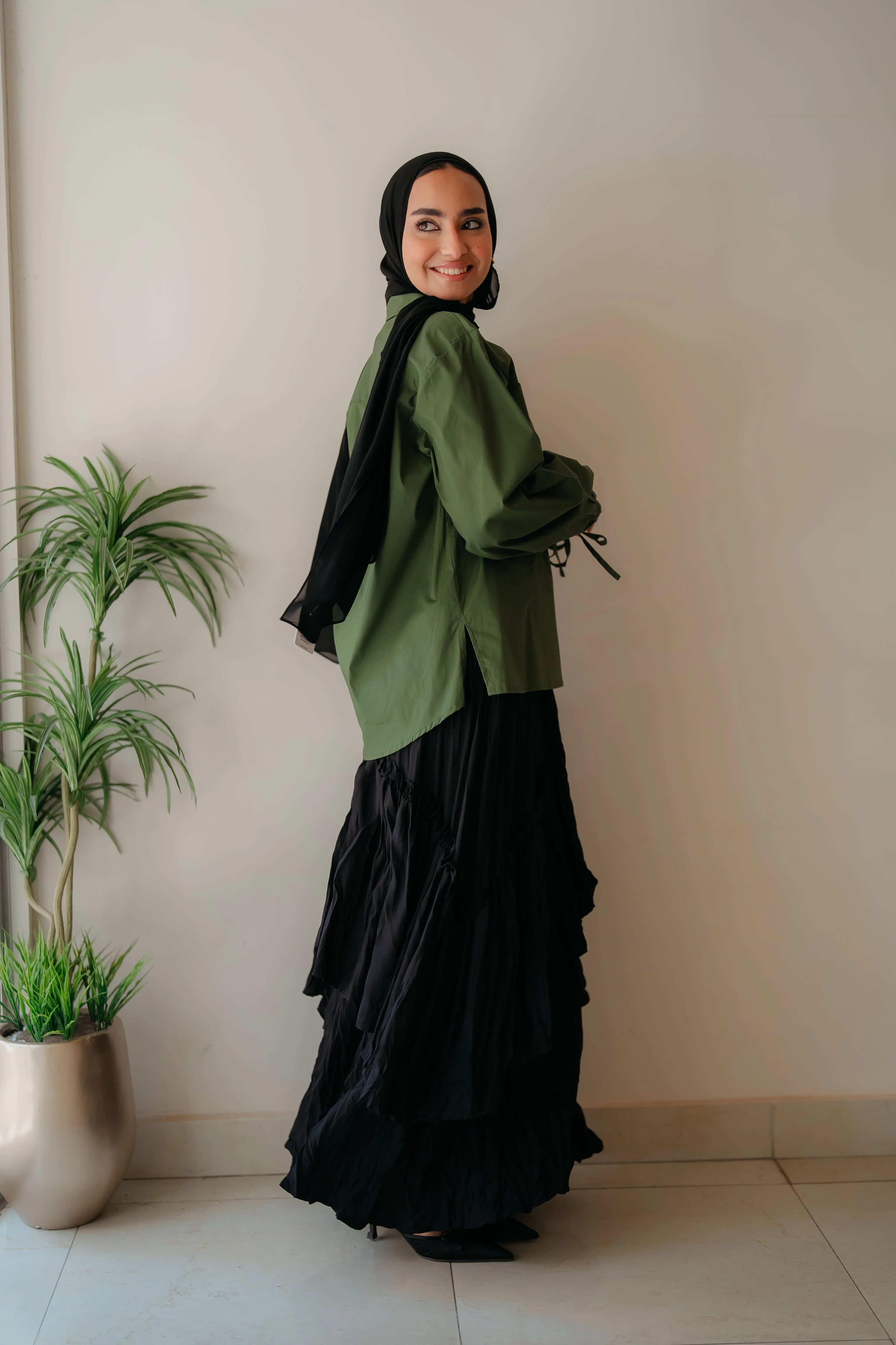 Cross Wrap Blouse - Image 8