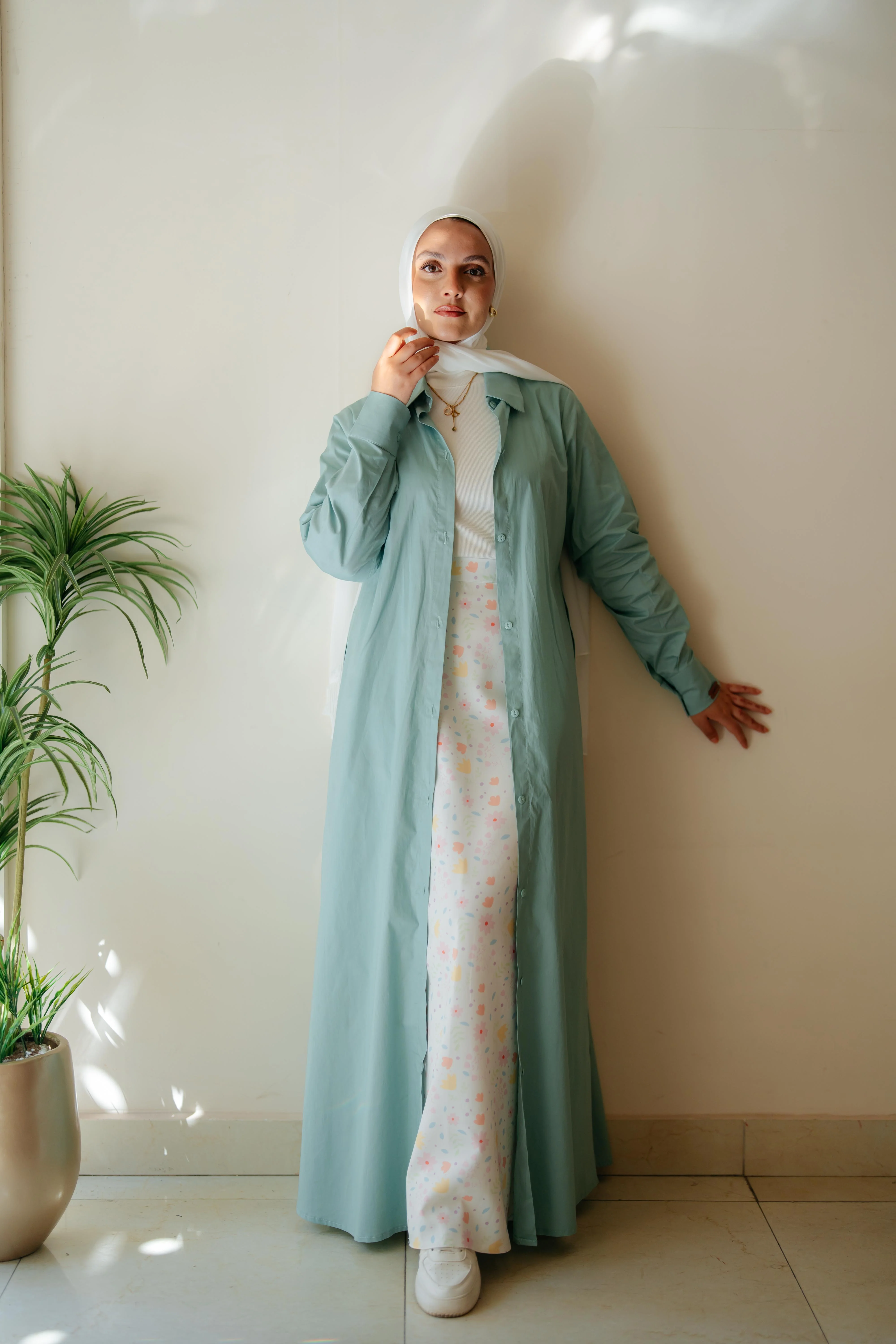 Double Side Buttons Dress - Image 10