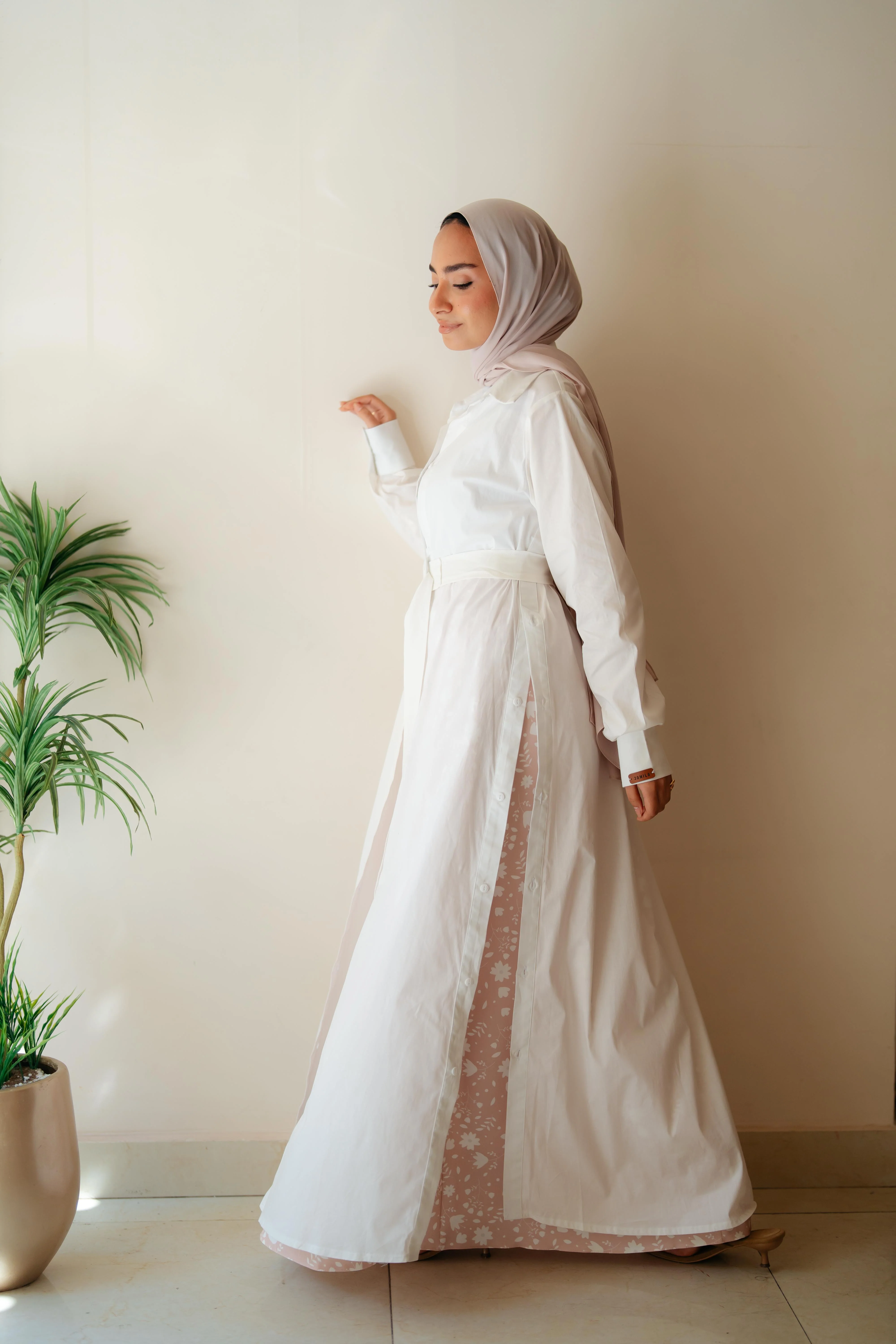 Double Side Buttons Dress - Image 14