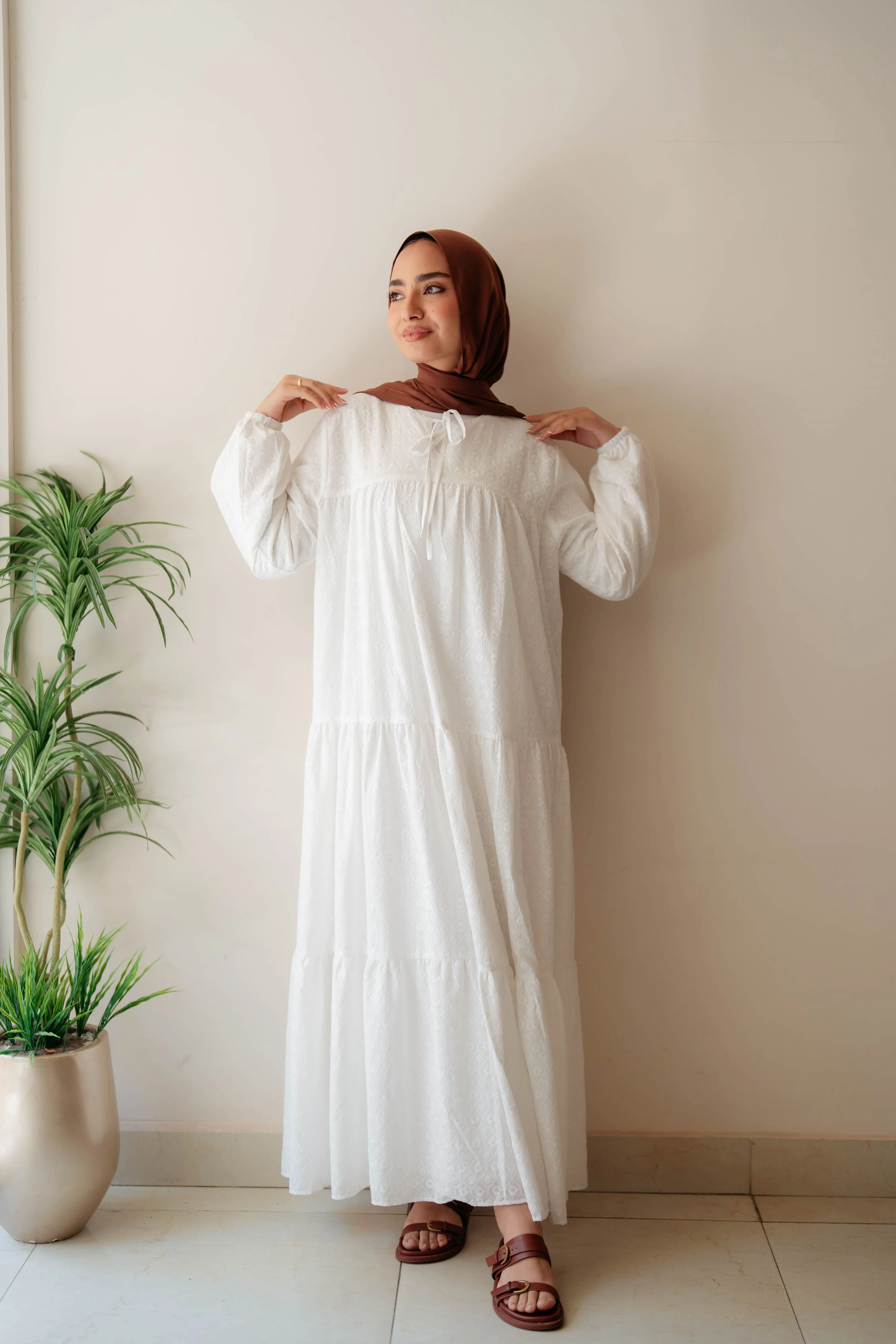 Eyelet Dress - Image 4
