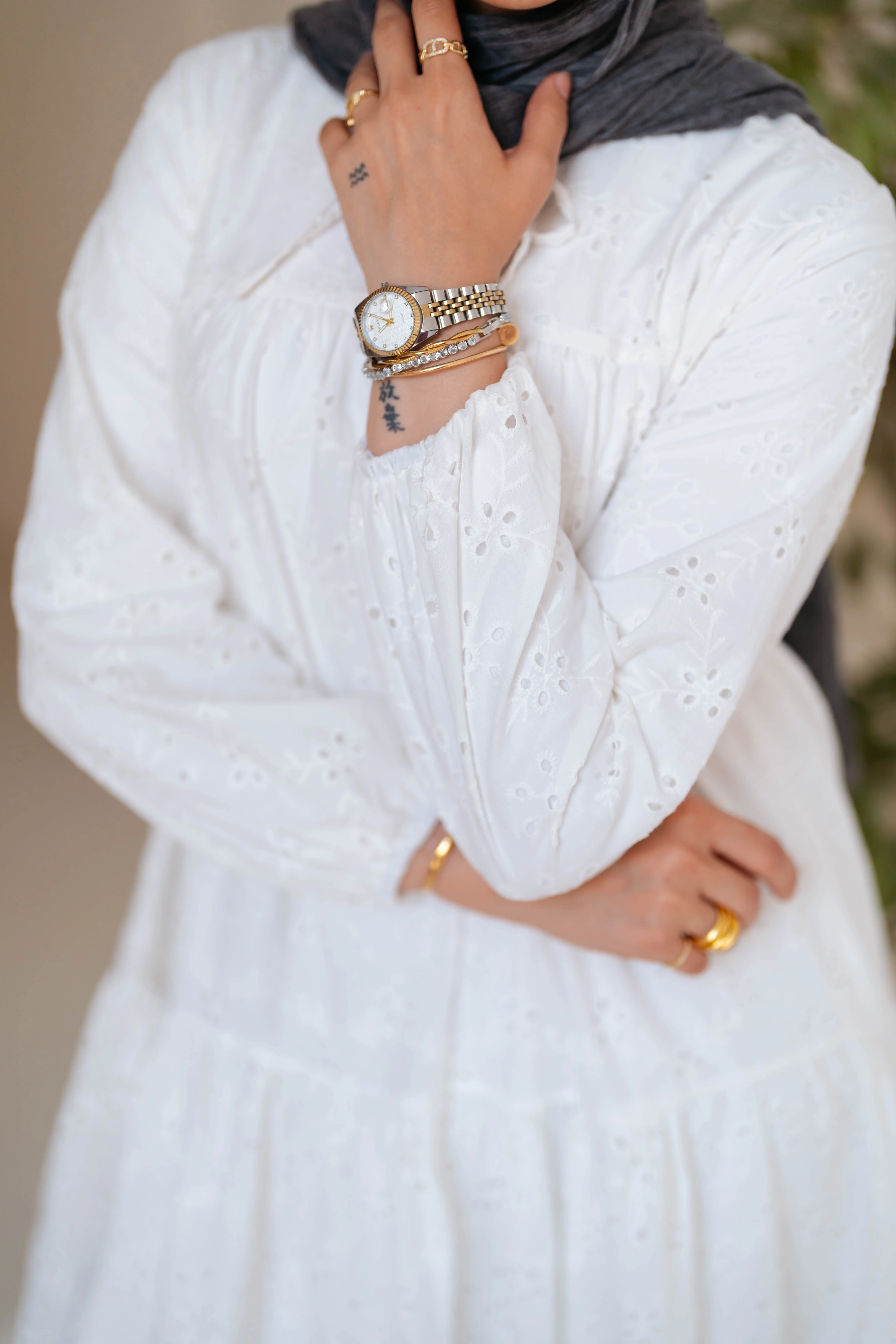 Eyelet Dress - Image 8