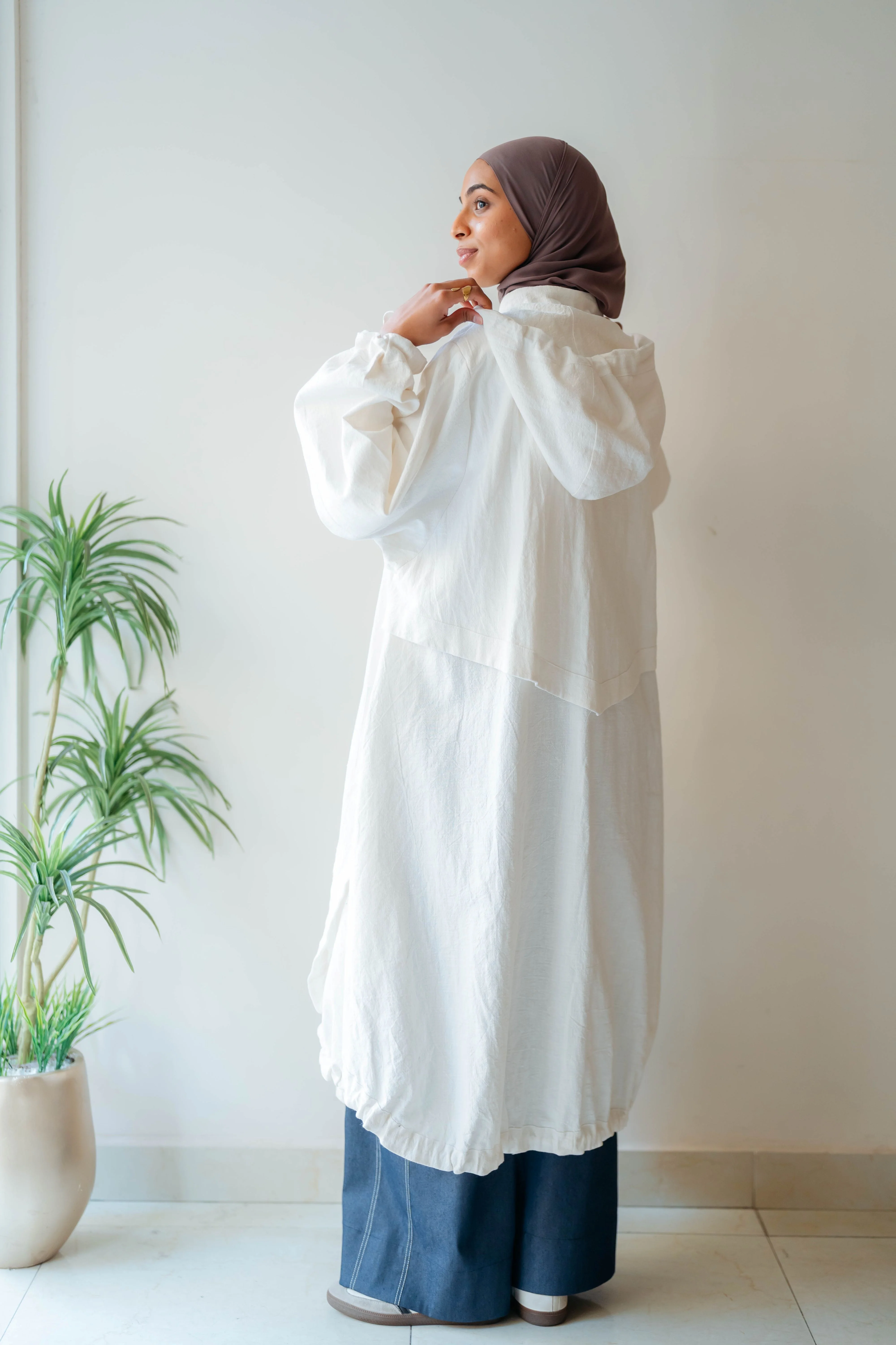 Linen Soft Coat - Image 3