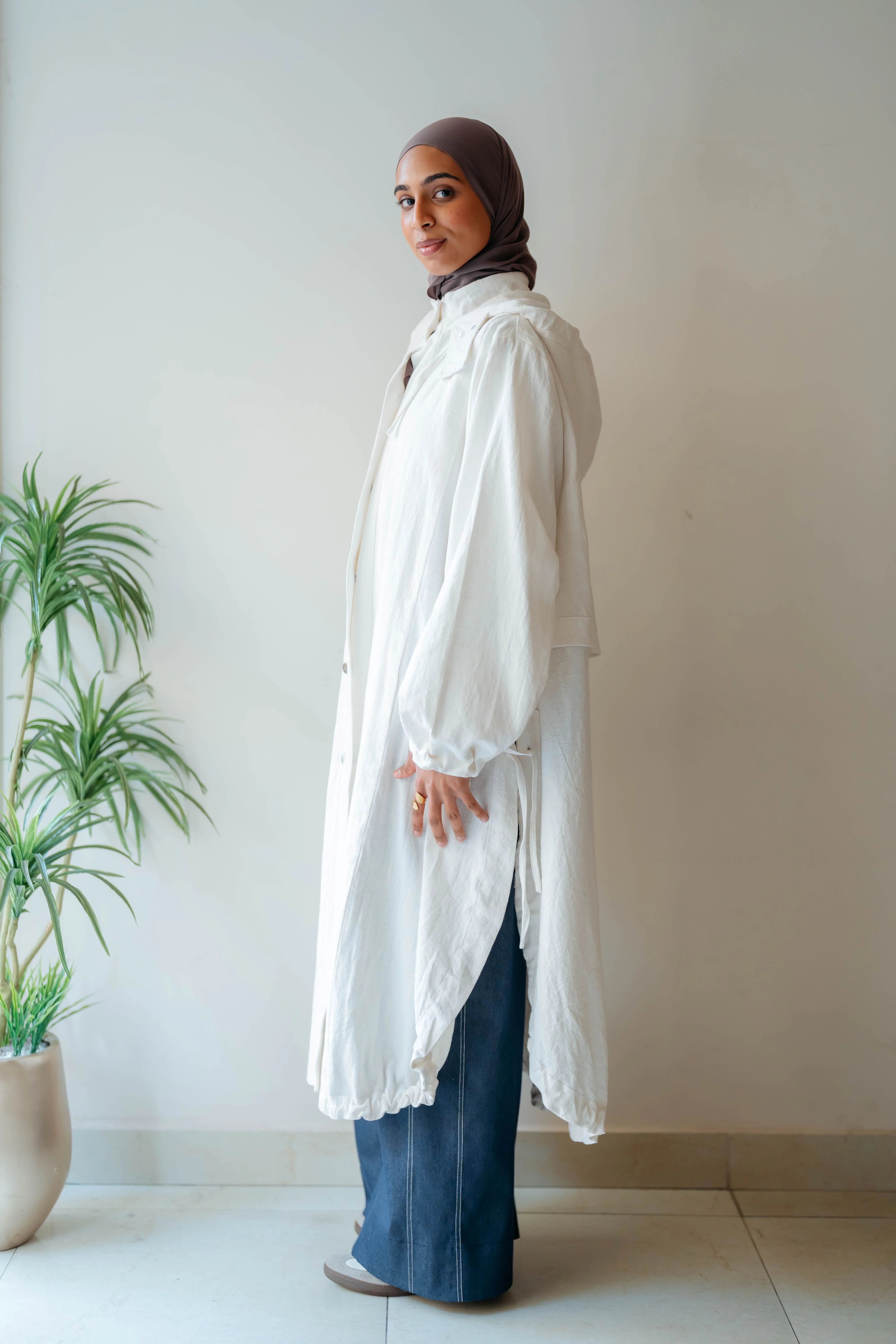 Linen Soft Coat - Image 8