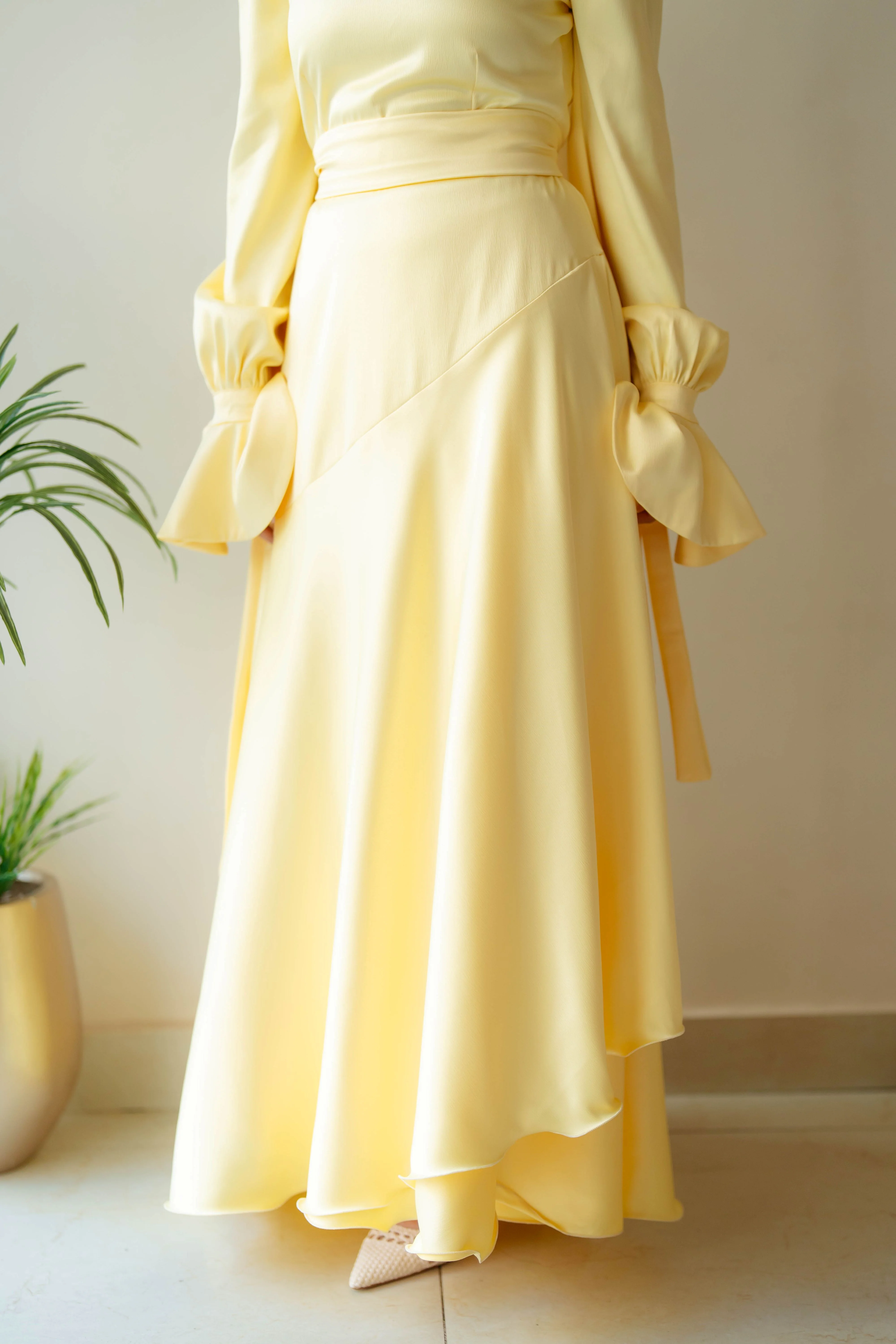 Misk Satin Dress - Image 11