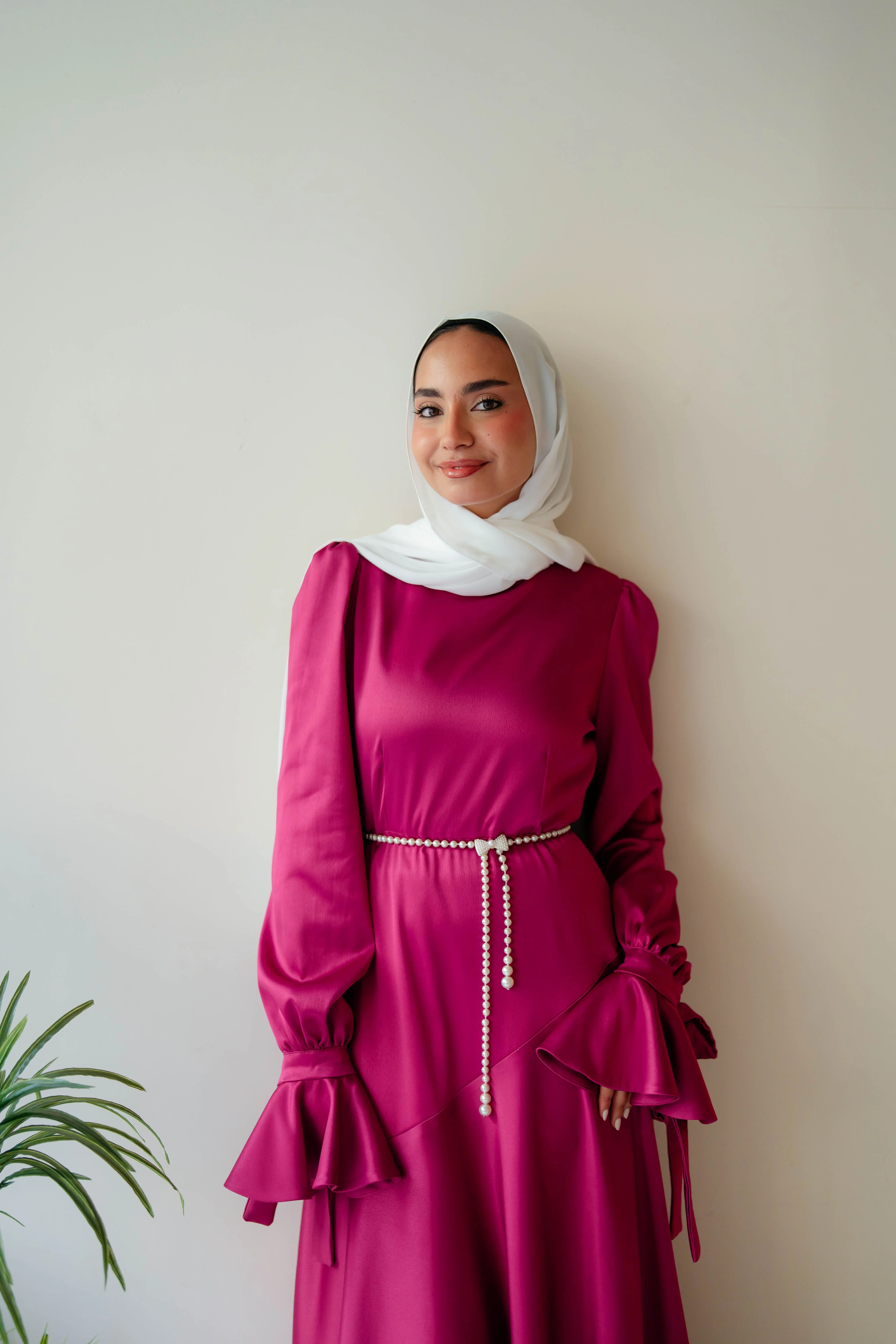 Misk Satin Dress - Image 15