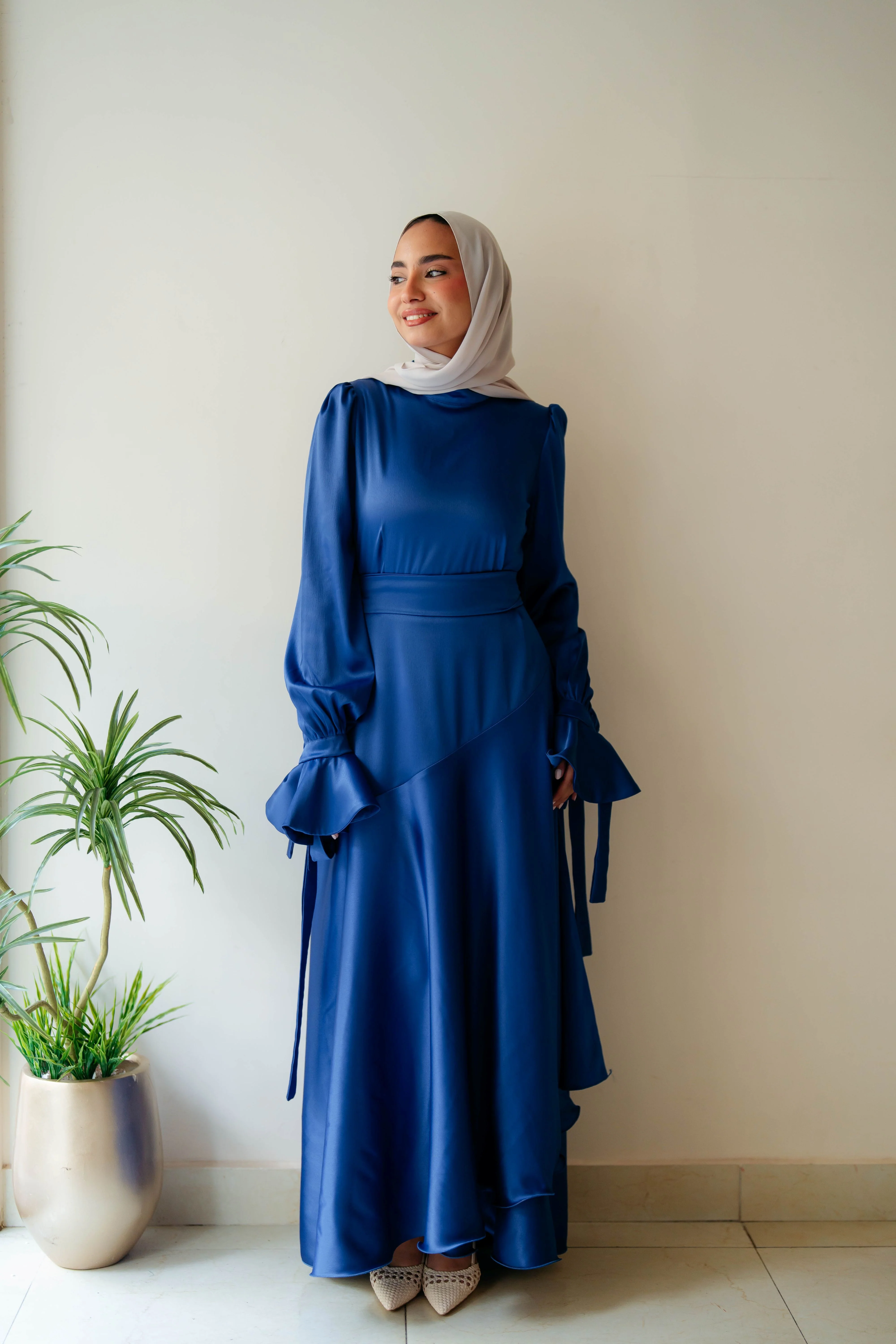 Misk Satin Dress - Image 20