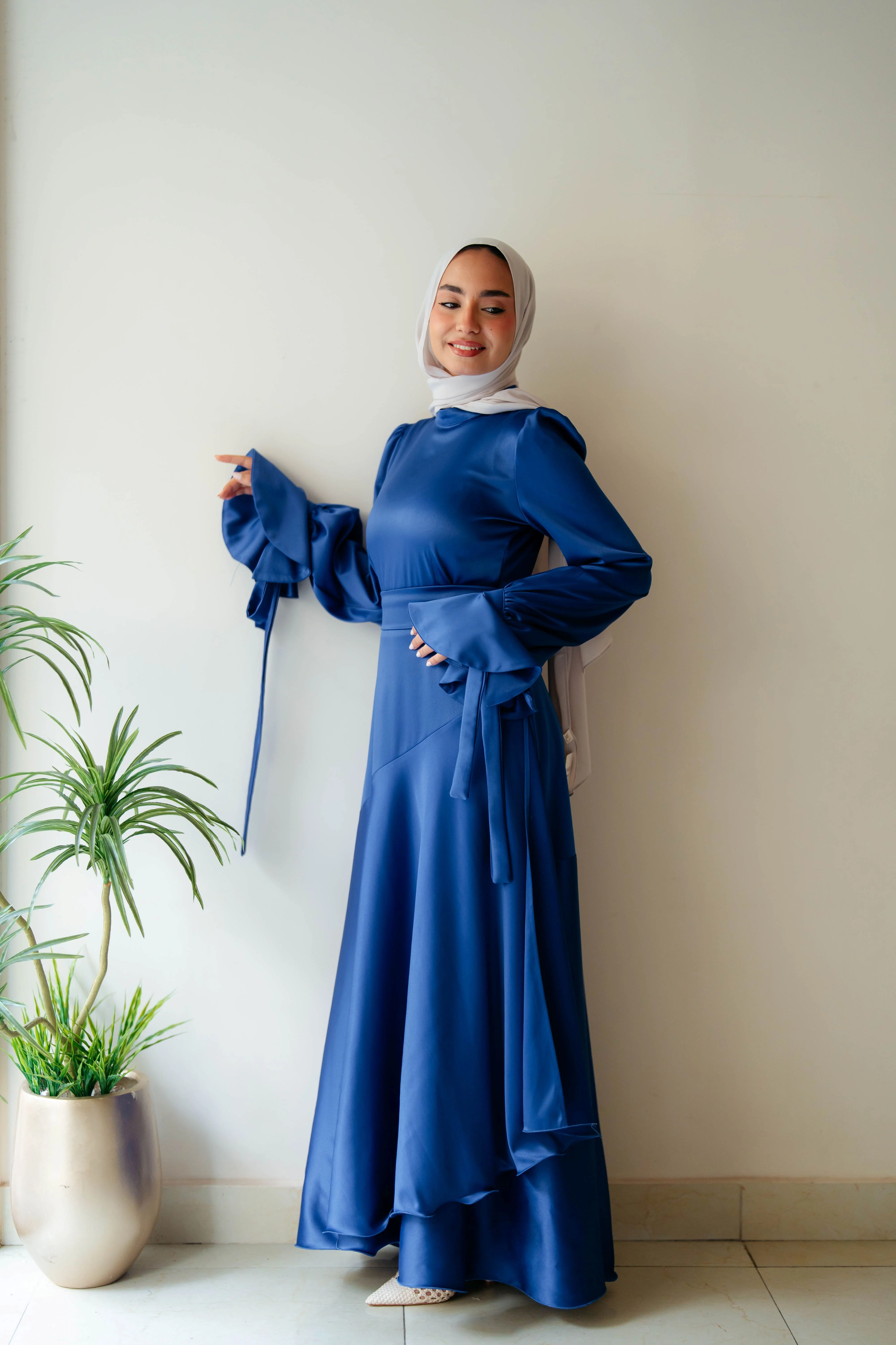 Misk Satin Dress - Image 21