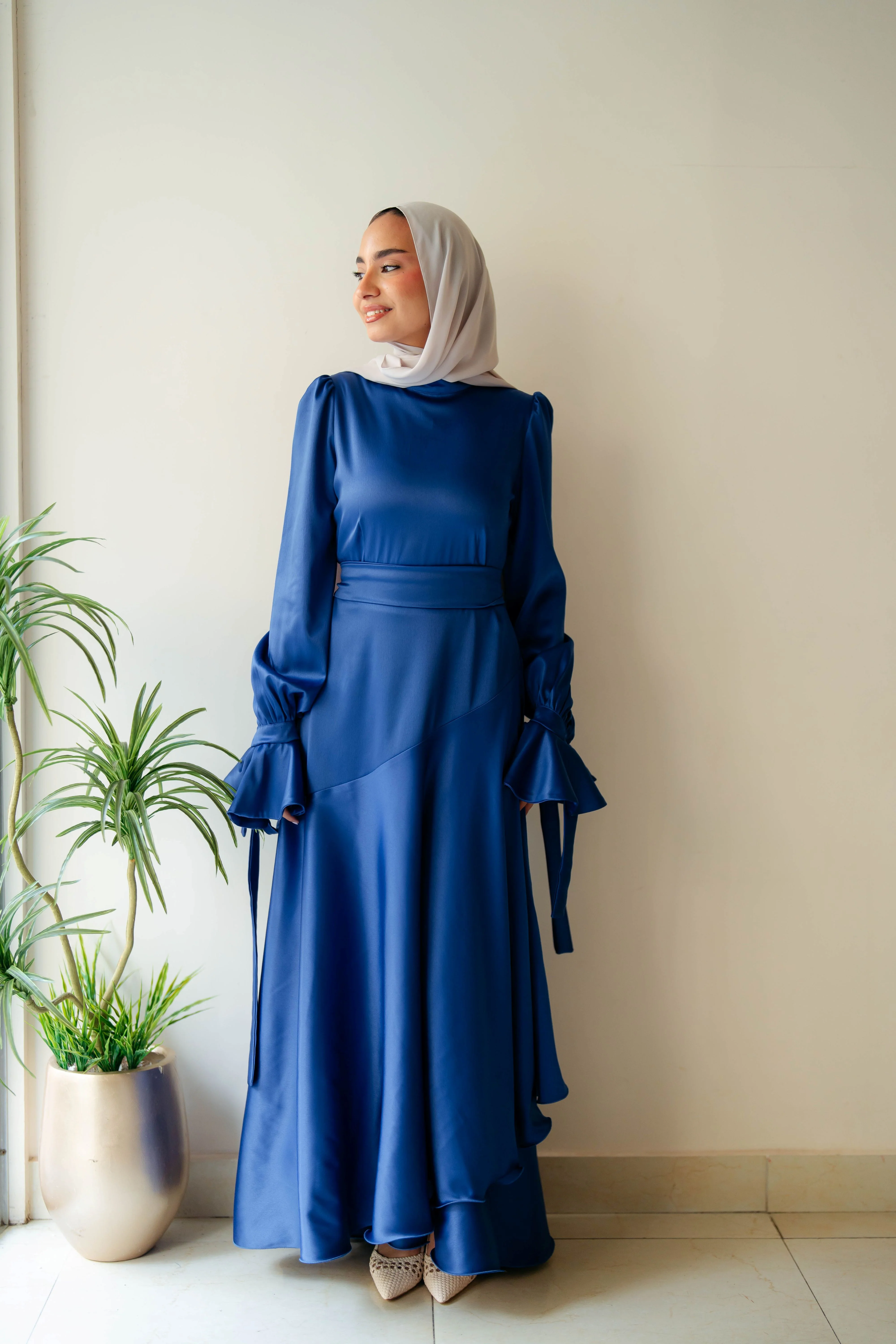 Misk Satin Dress - Image 22