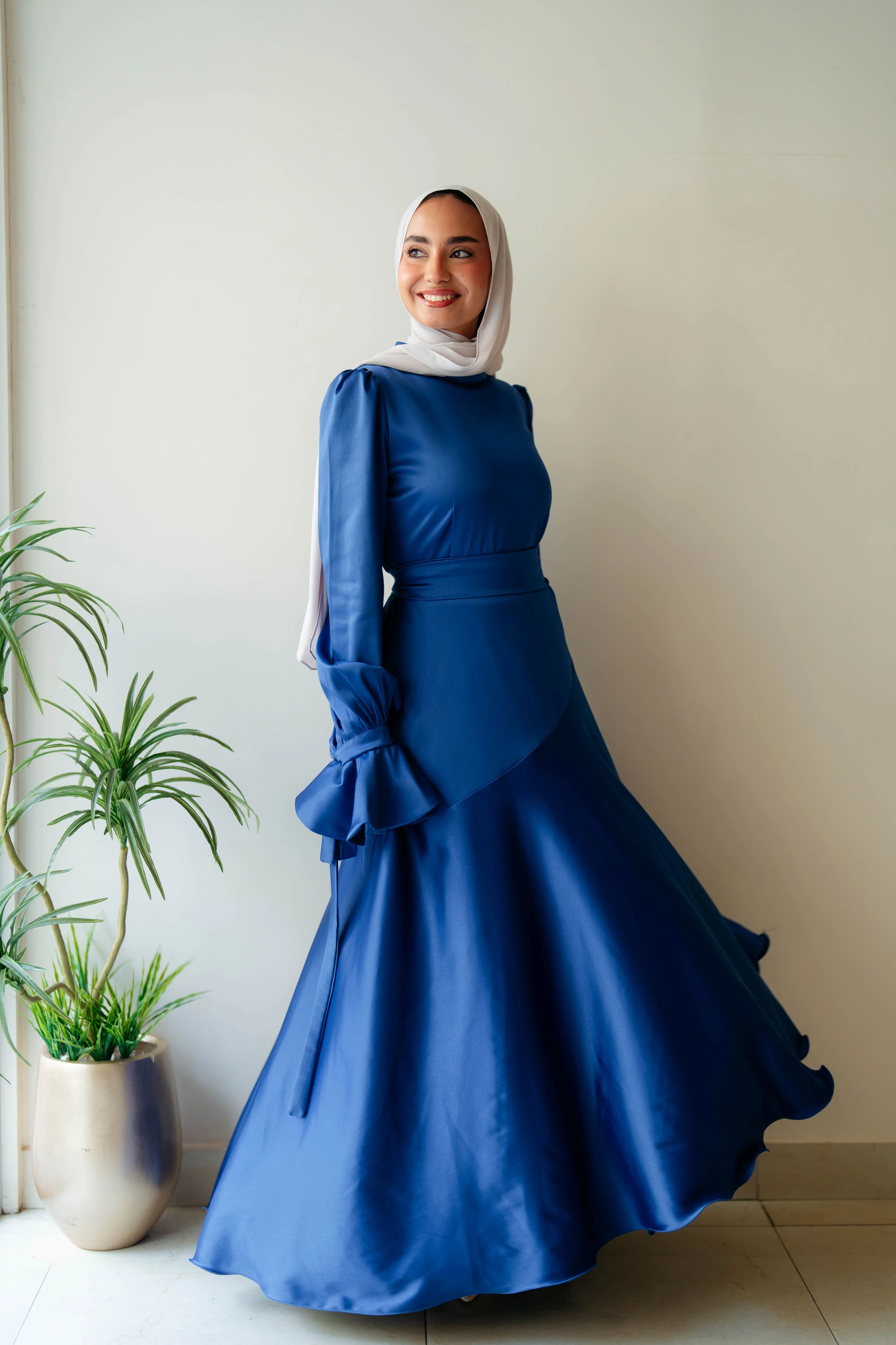 Misk Satin Dress - Image 23
