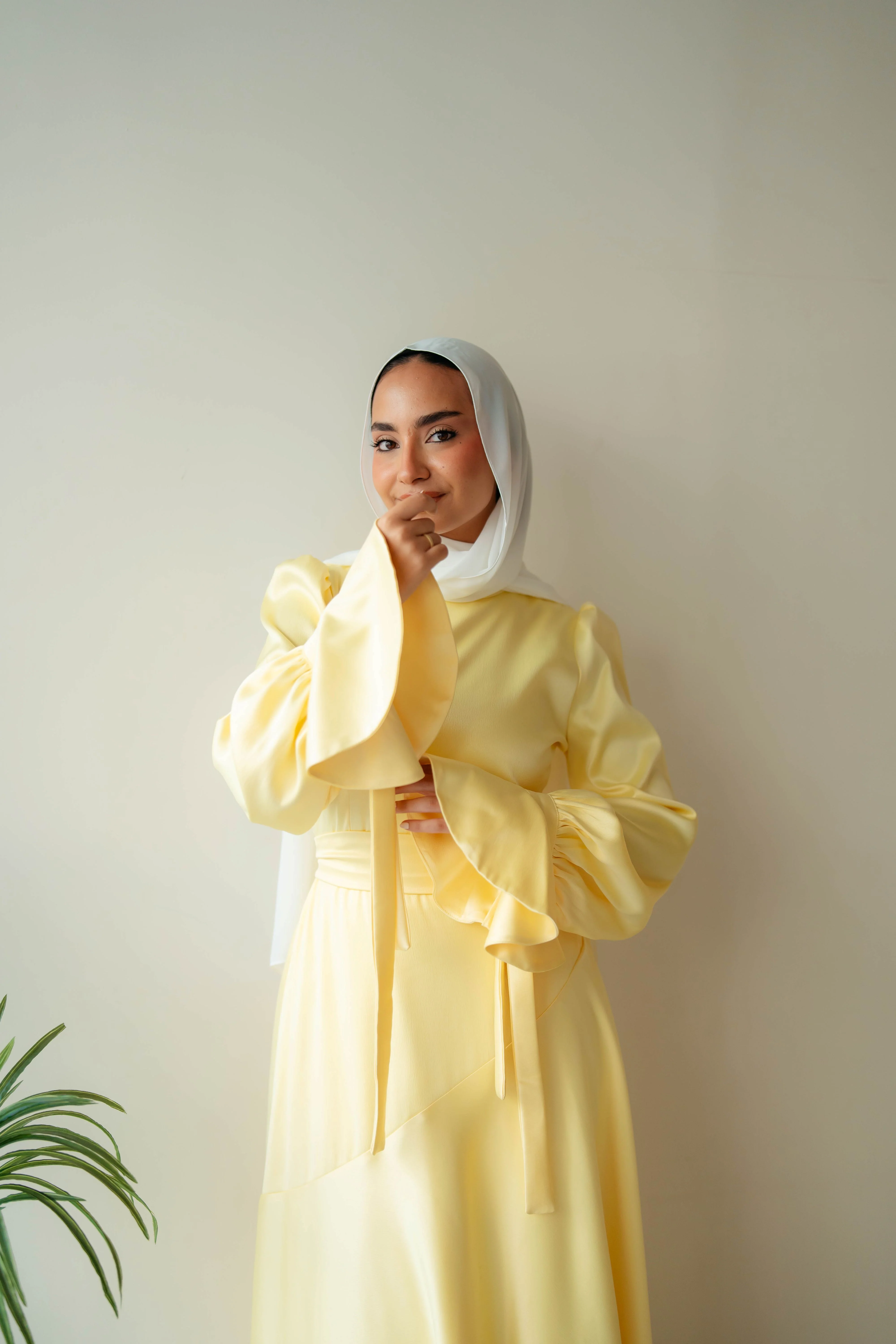 Misk Satin Dress - Image 7