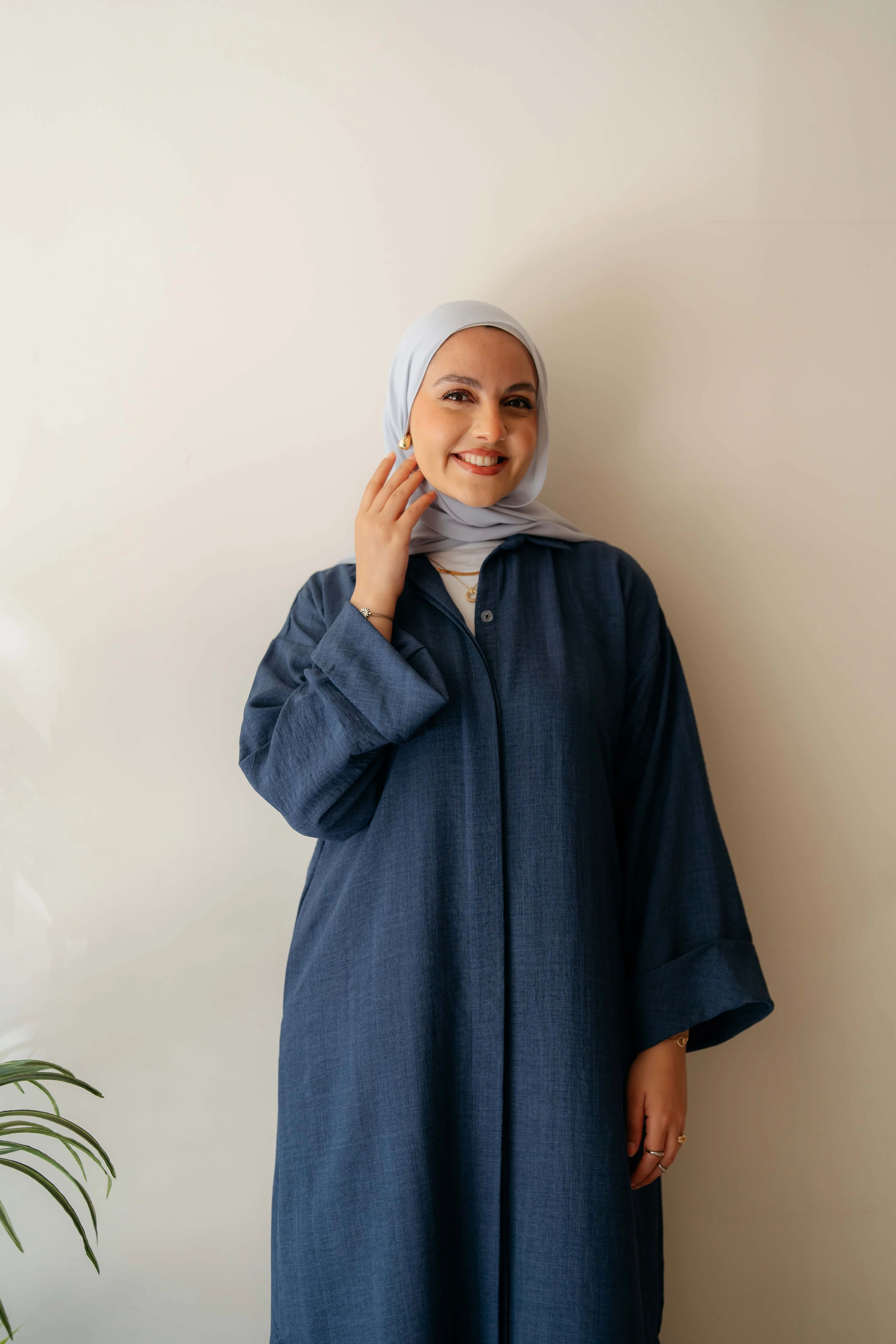 Plain Shirt Dress - Image 7