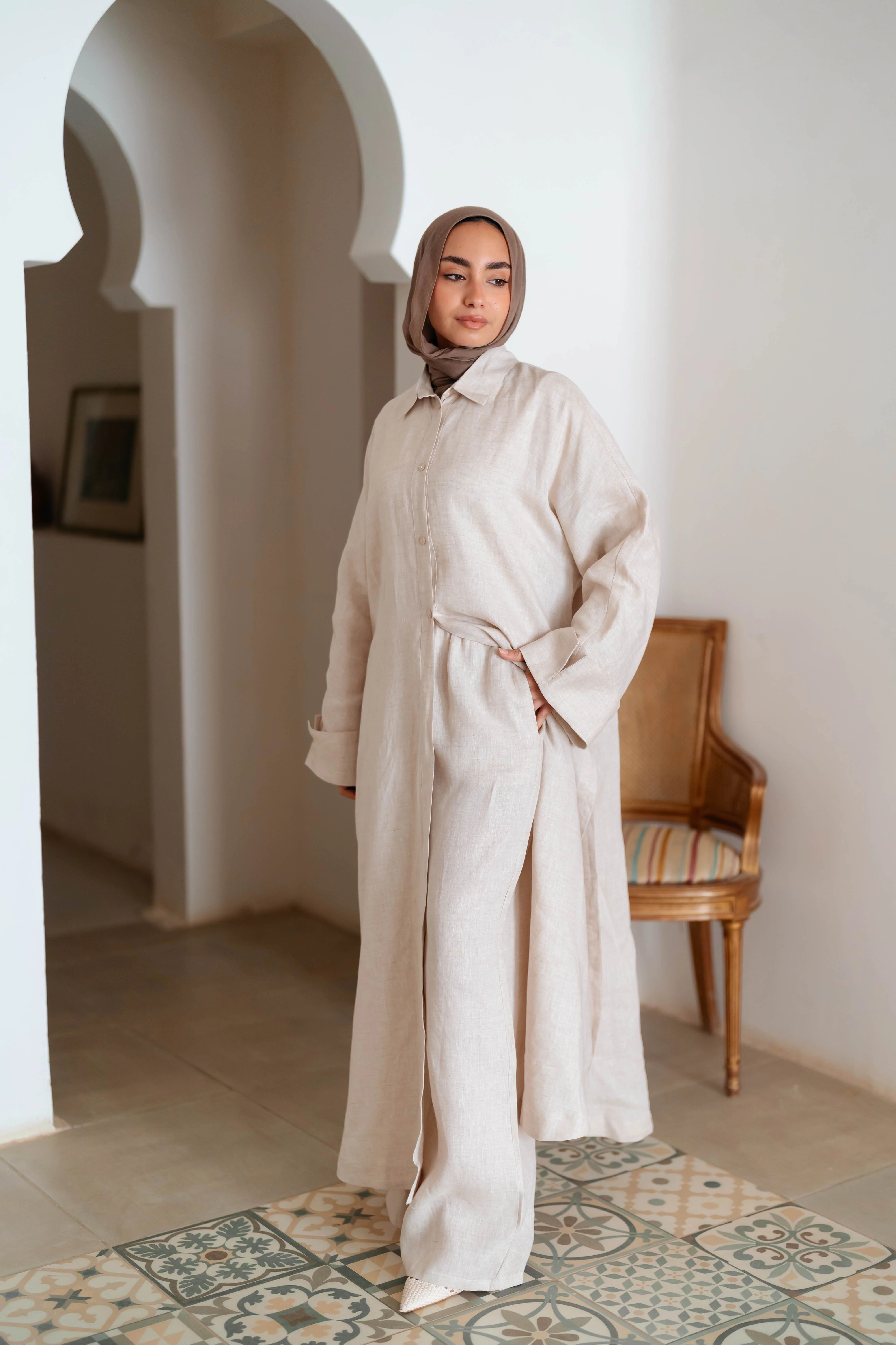 Pure Linen Pants - Image 6