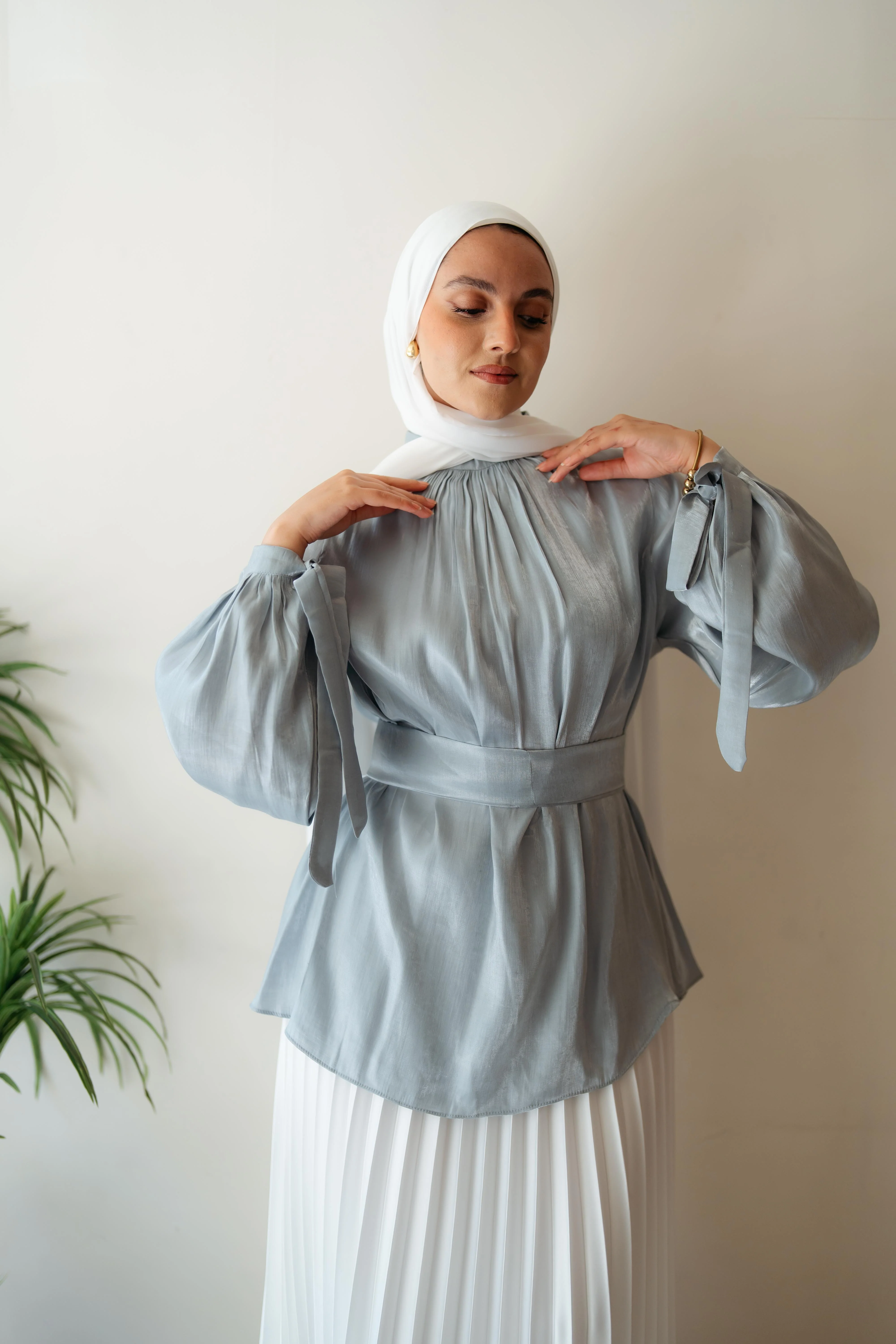 Shimmery Blouse - Image 8