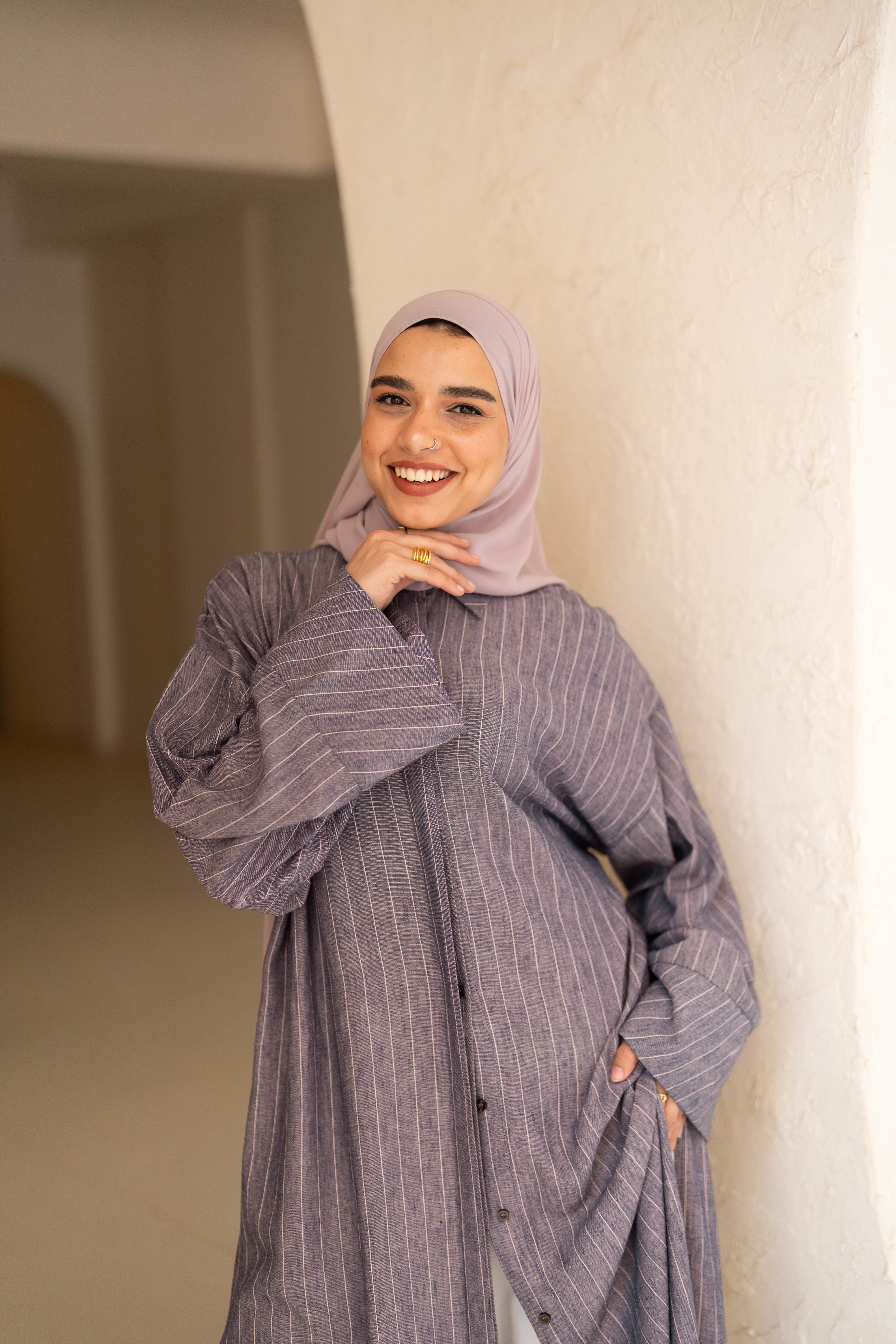 Shirt Dress Stripped - Image 31