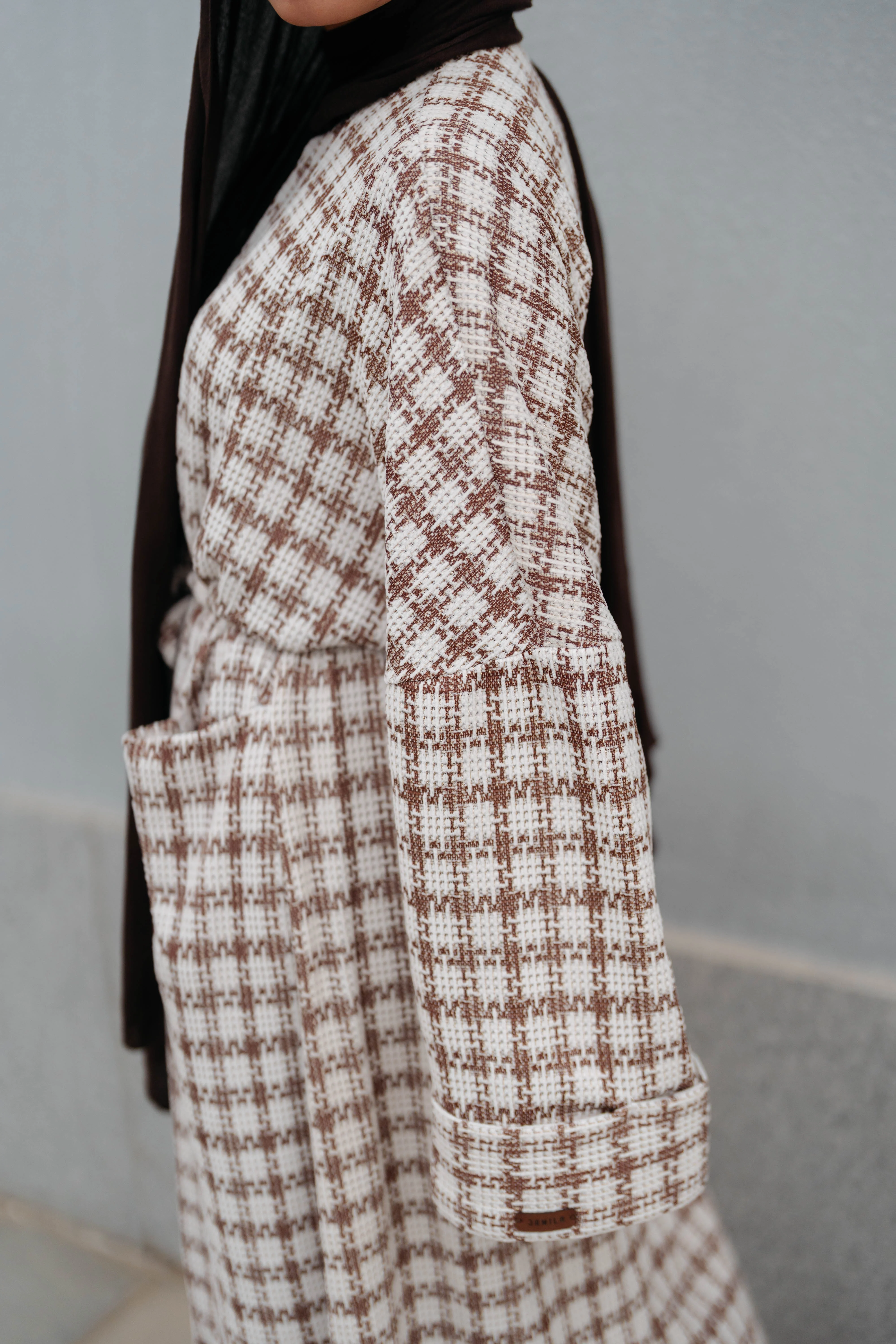 Soft Check Kimono - Image 26