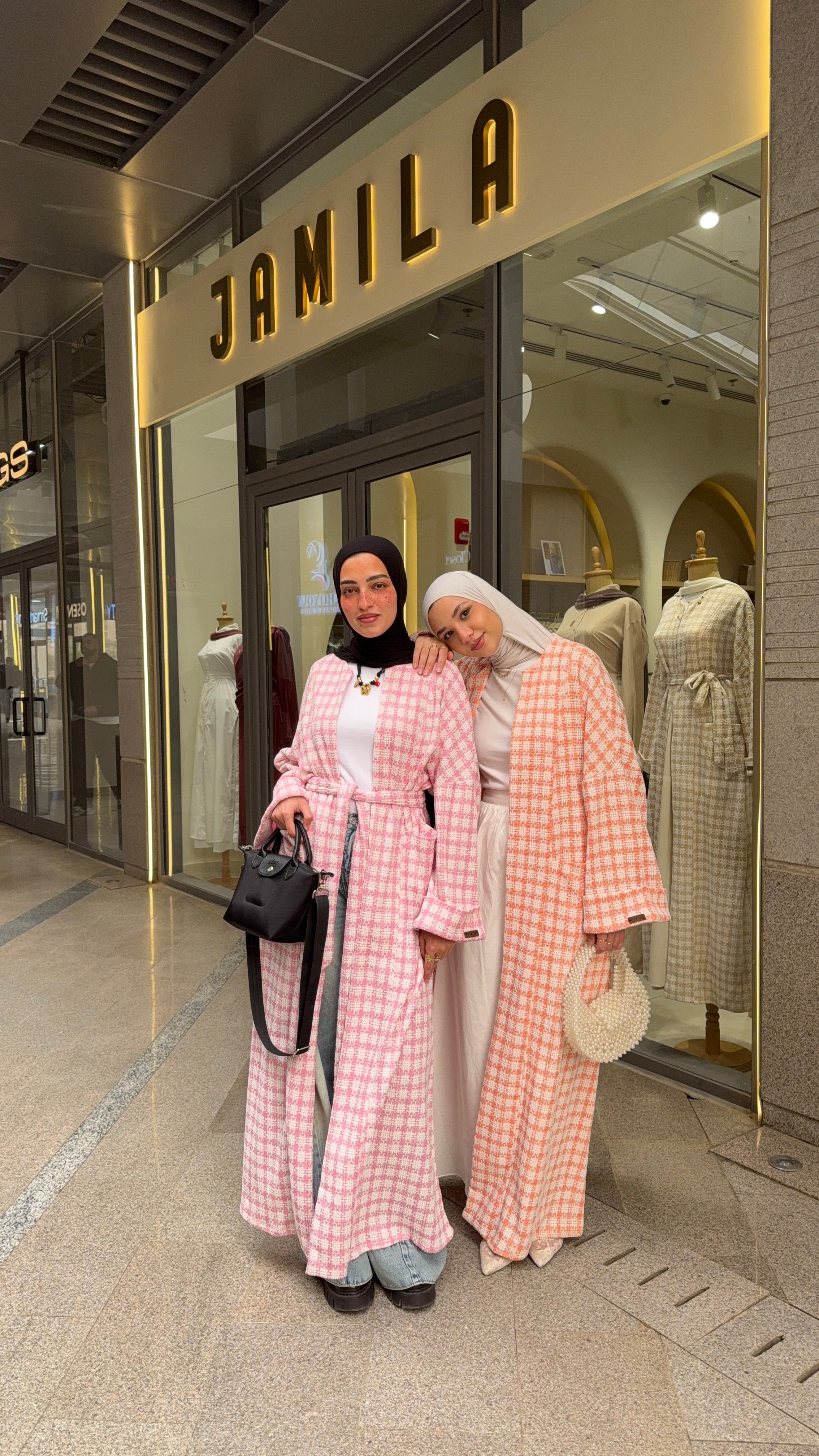 Soft Check Kimono - Image 4
