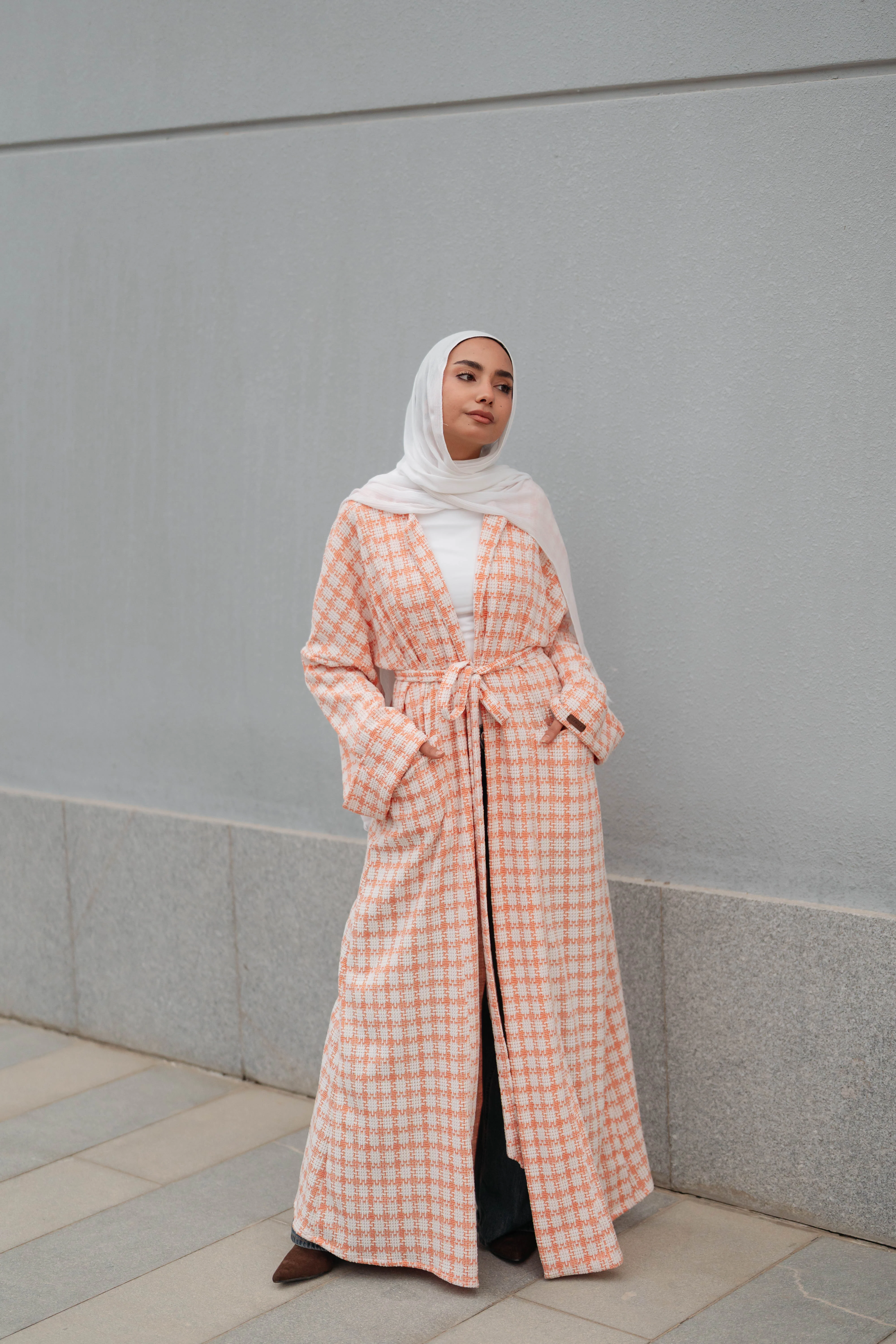 Soft Check Kimono - Image 42