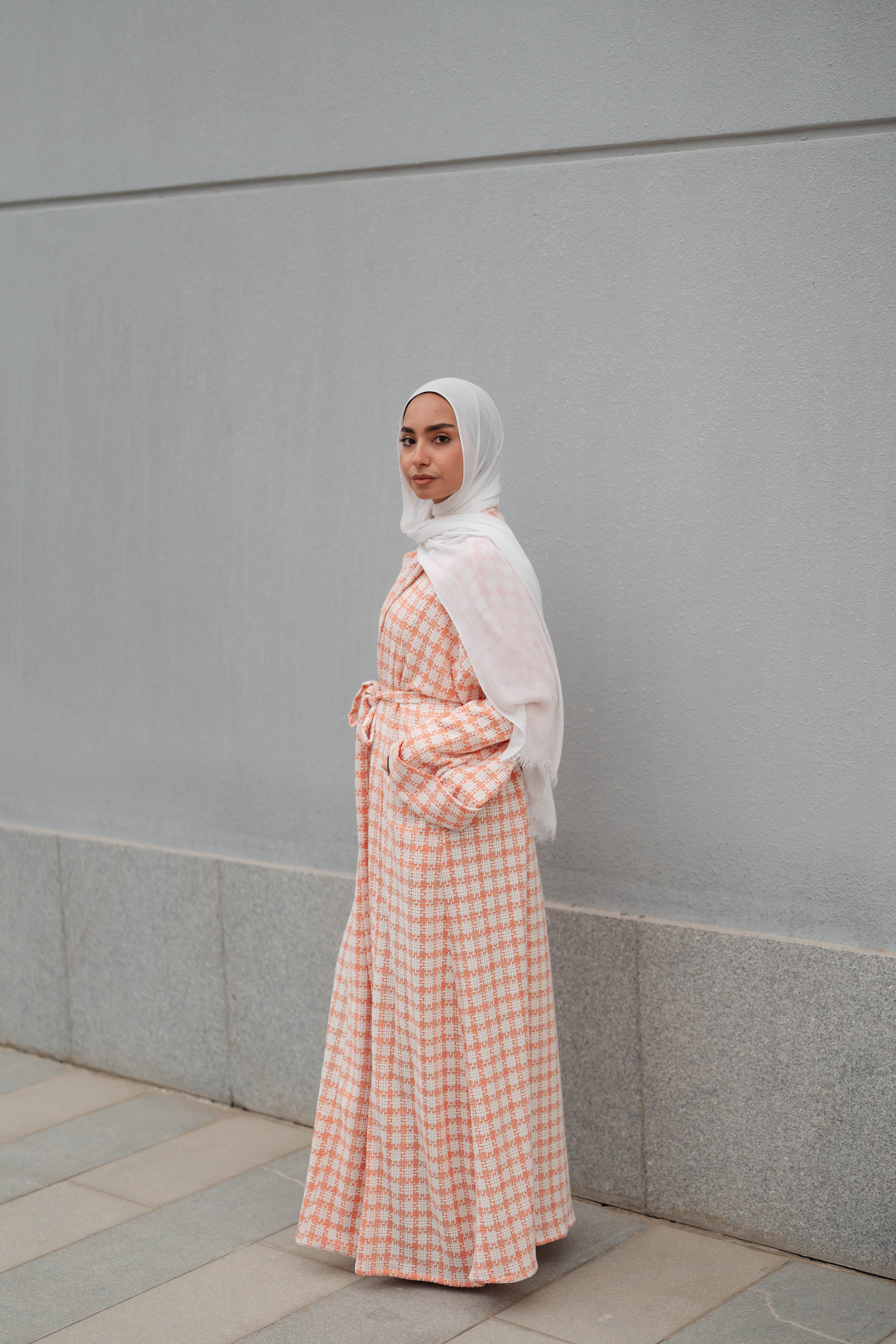 Soft Check Kimono - Image 43