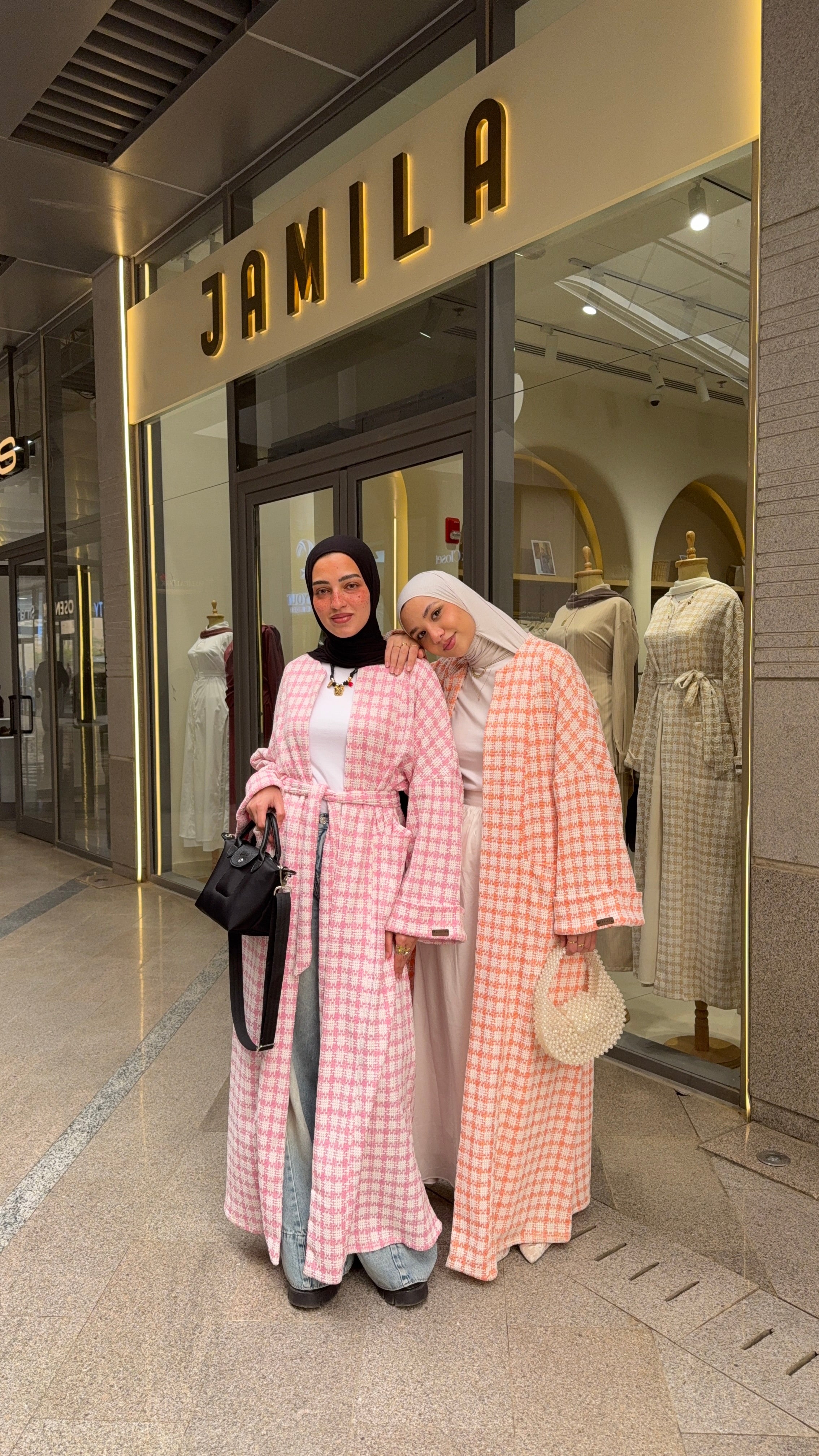 Soft Check Kimono - Image 5