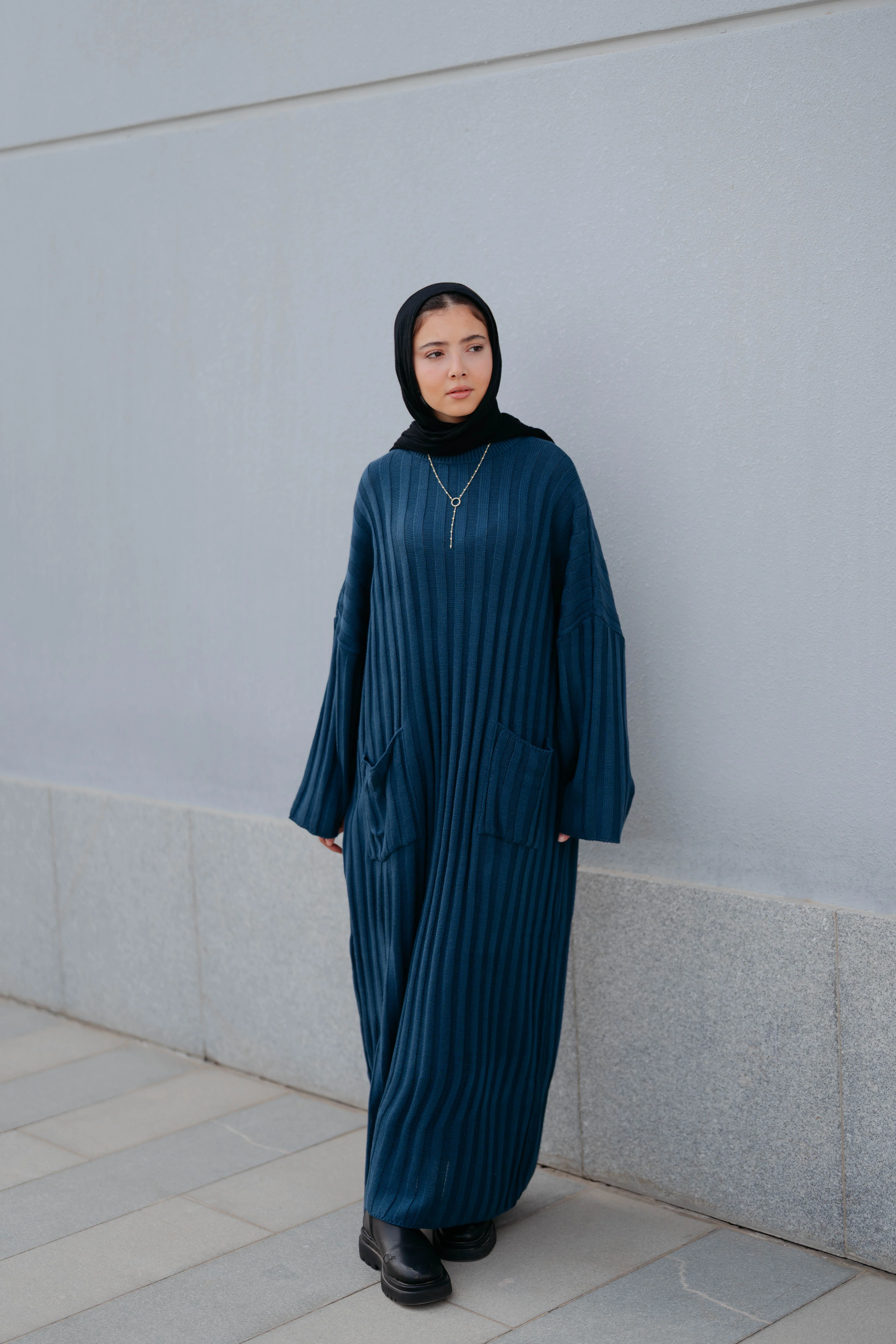 Soft Rib Dress - Image 13