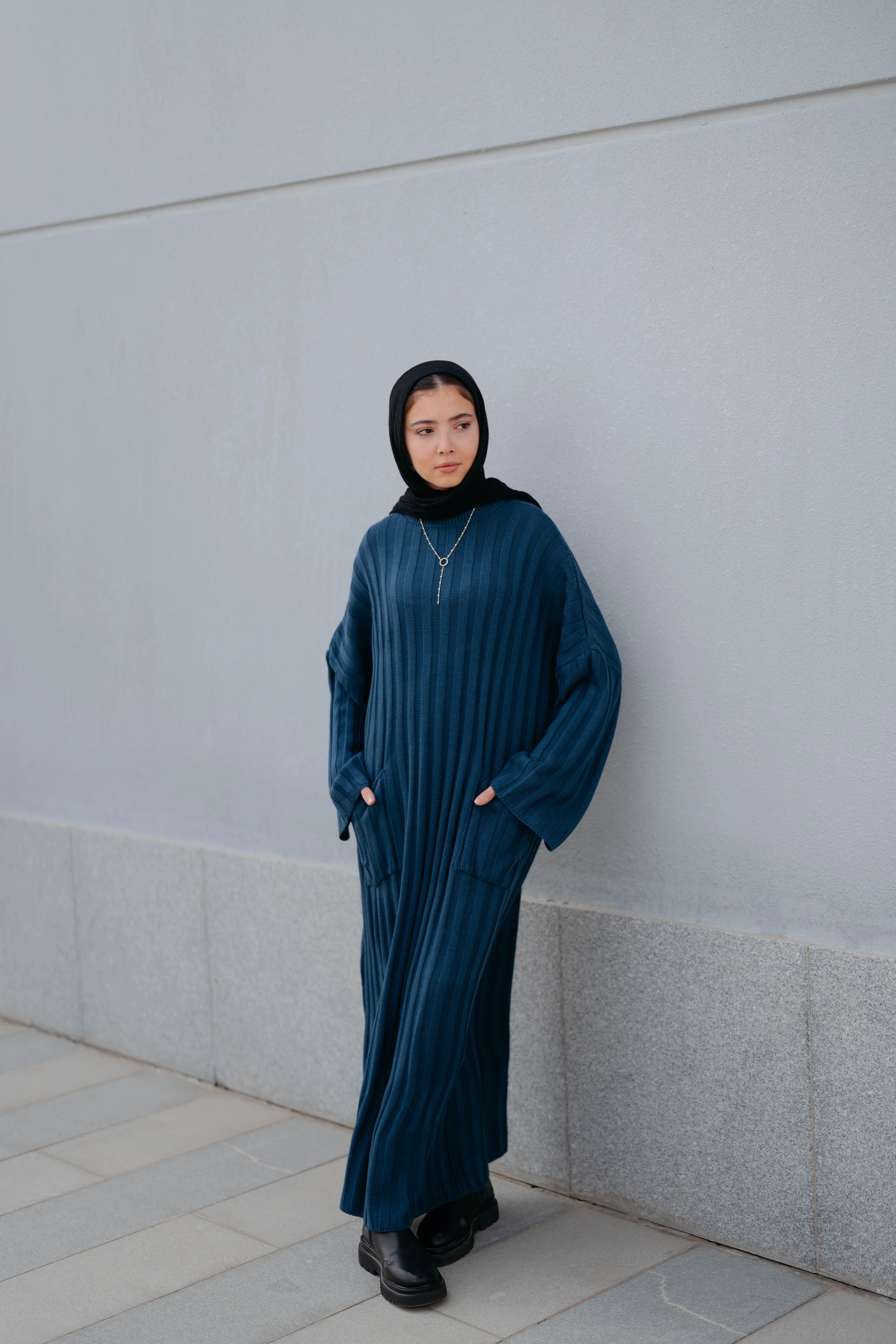 Soft Rib Dress - Image 15