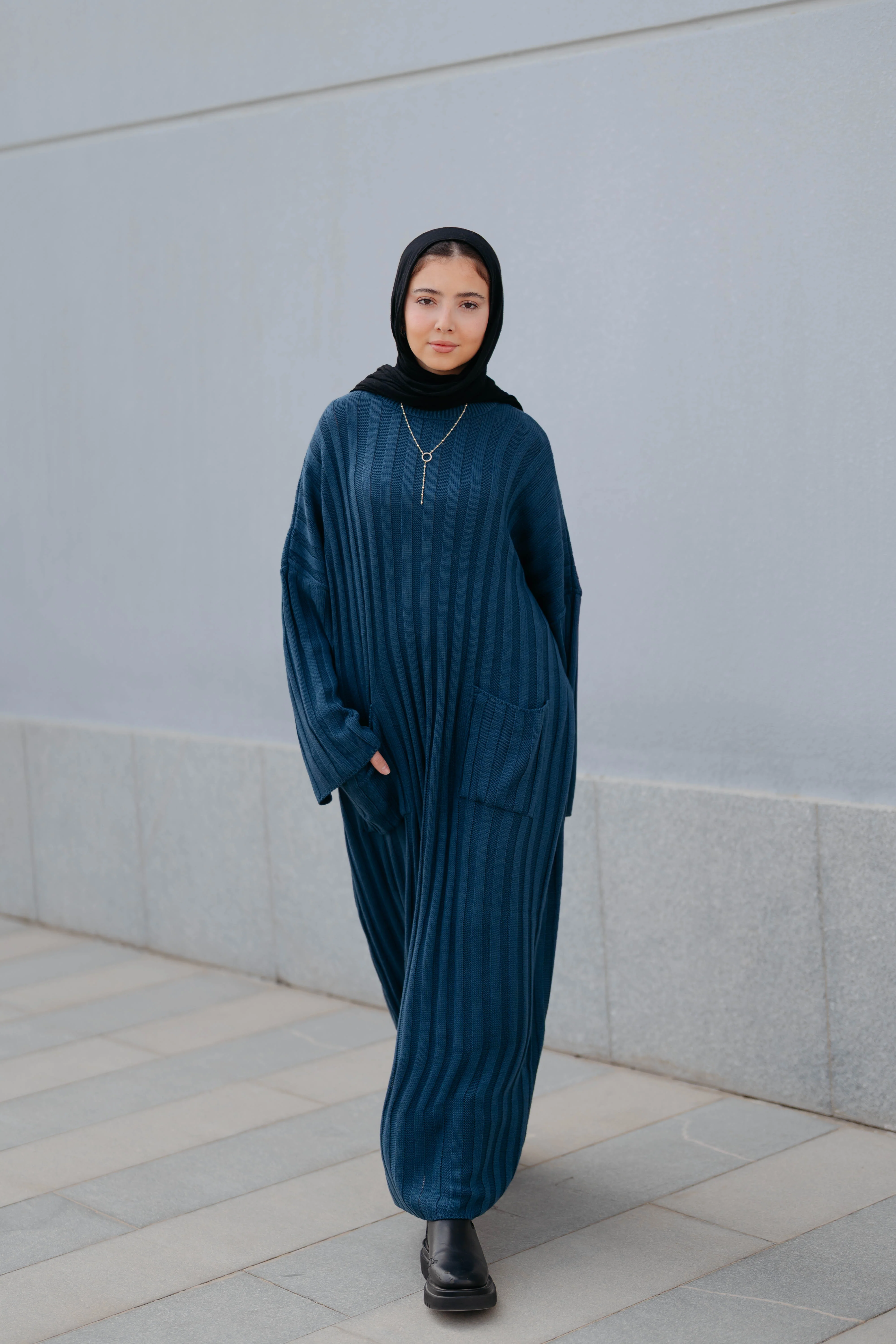 Soft Rib Dress - Image 16