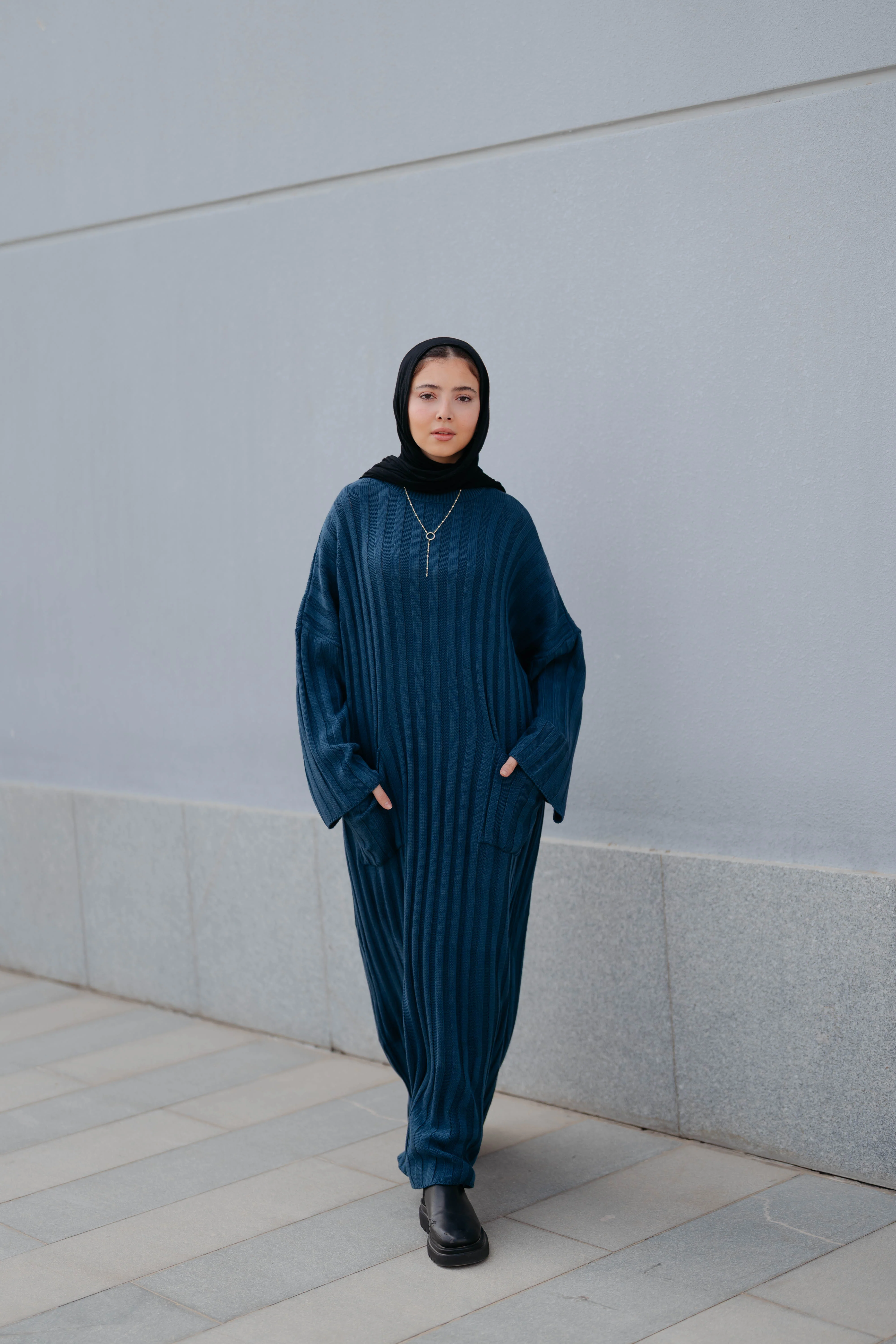 Soft Rib Dress - Image 5