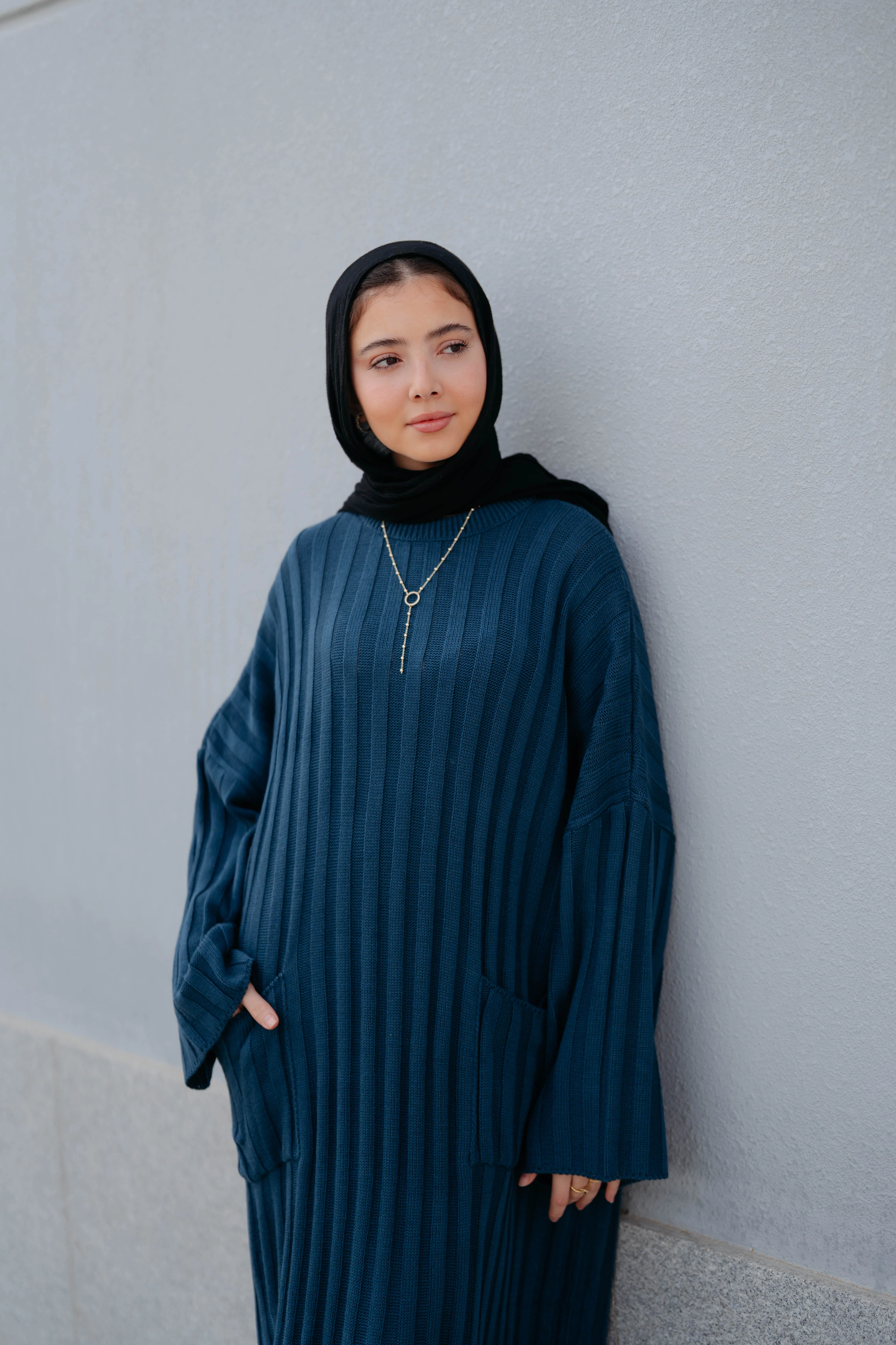 Soft Rib Dress - Image 7