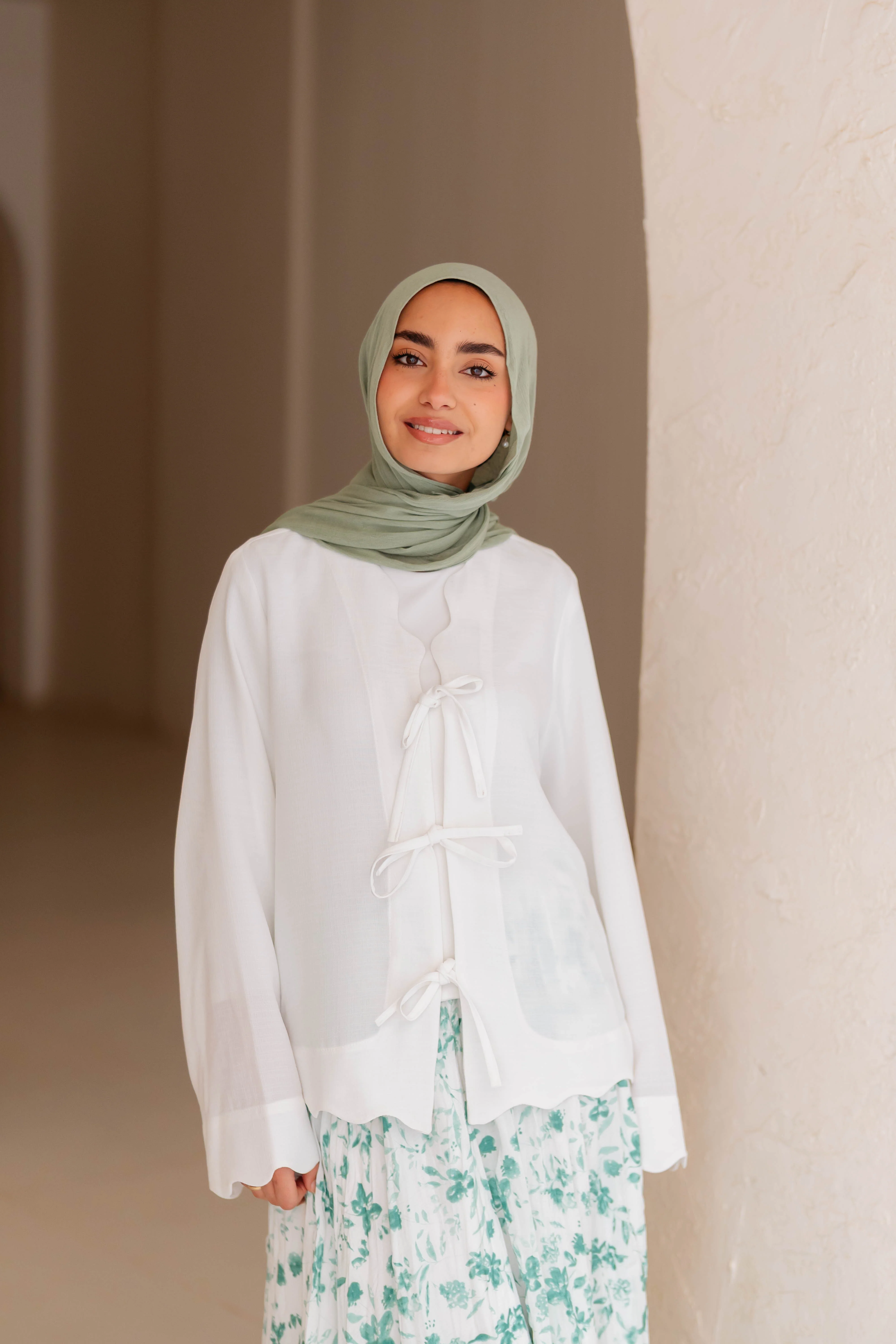 Soft Tie Blouse - Image 10