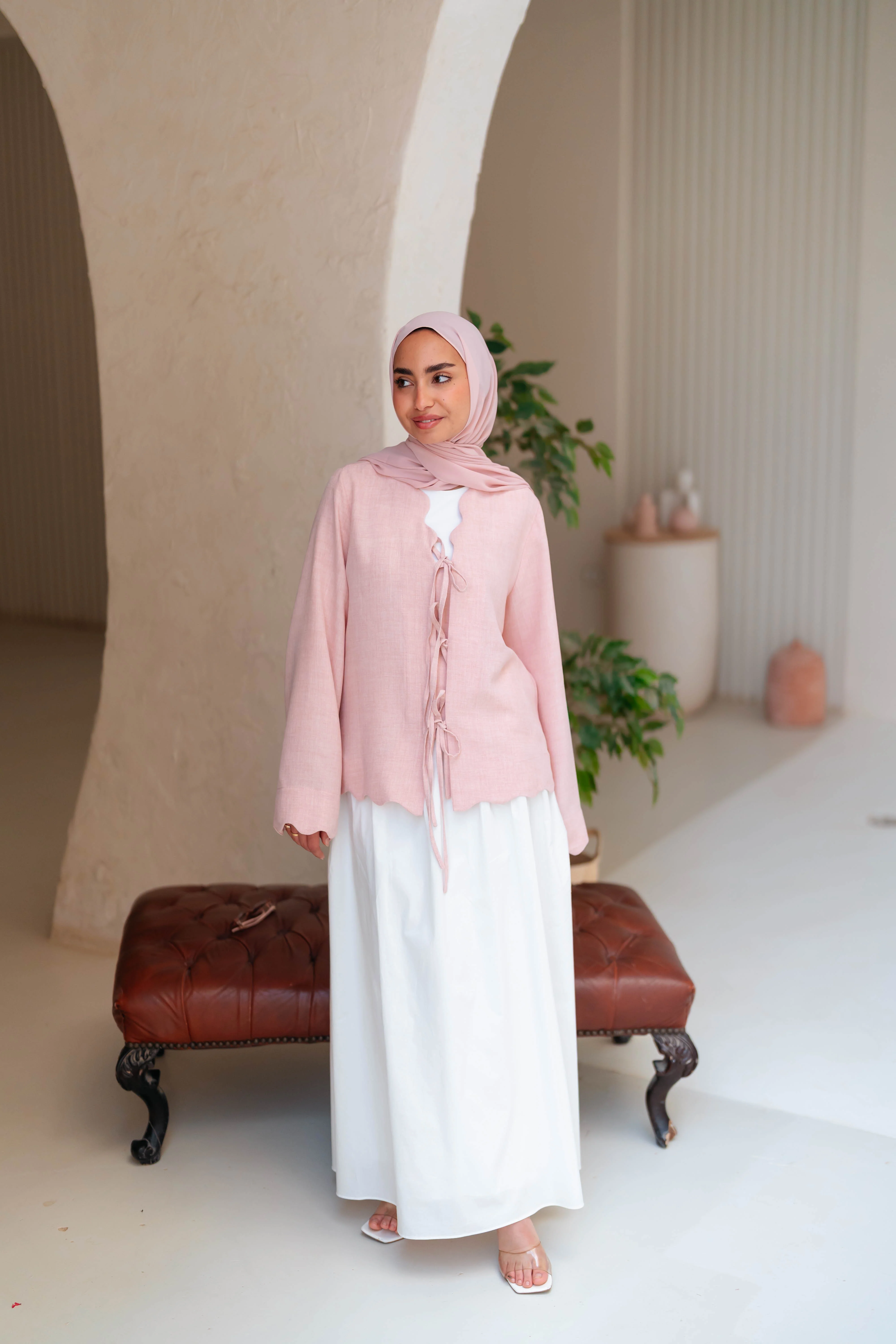 Soft Tie Blouse - Image 12