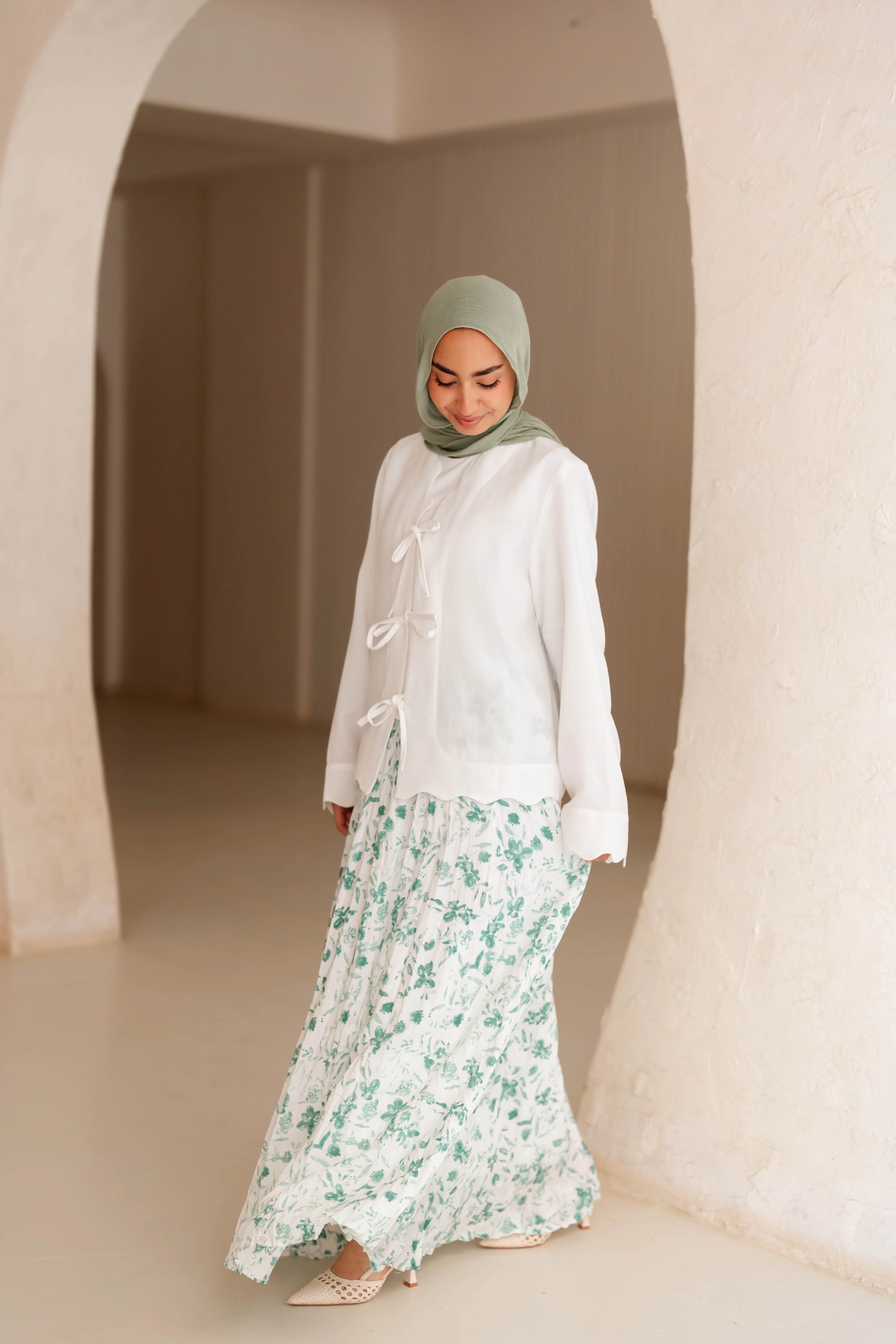 Soft Tie Blouse - Image 13