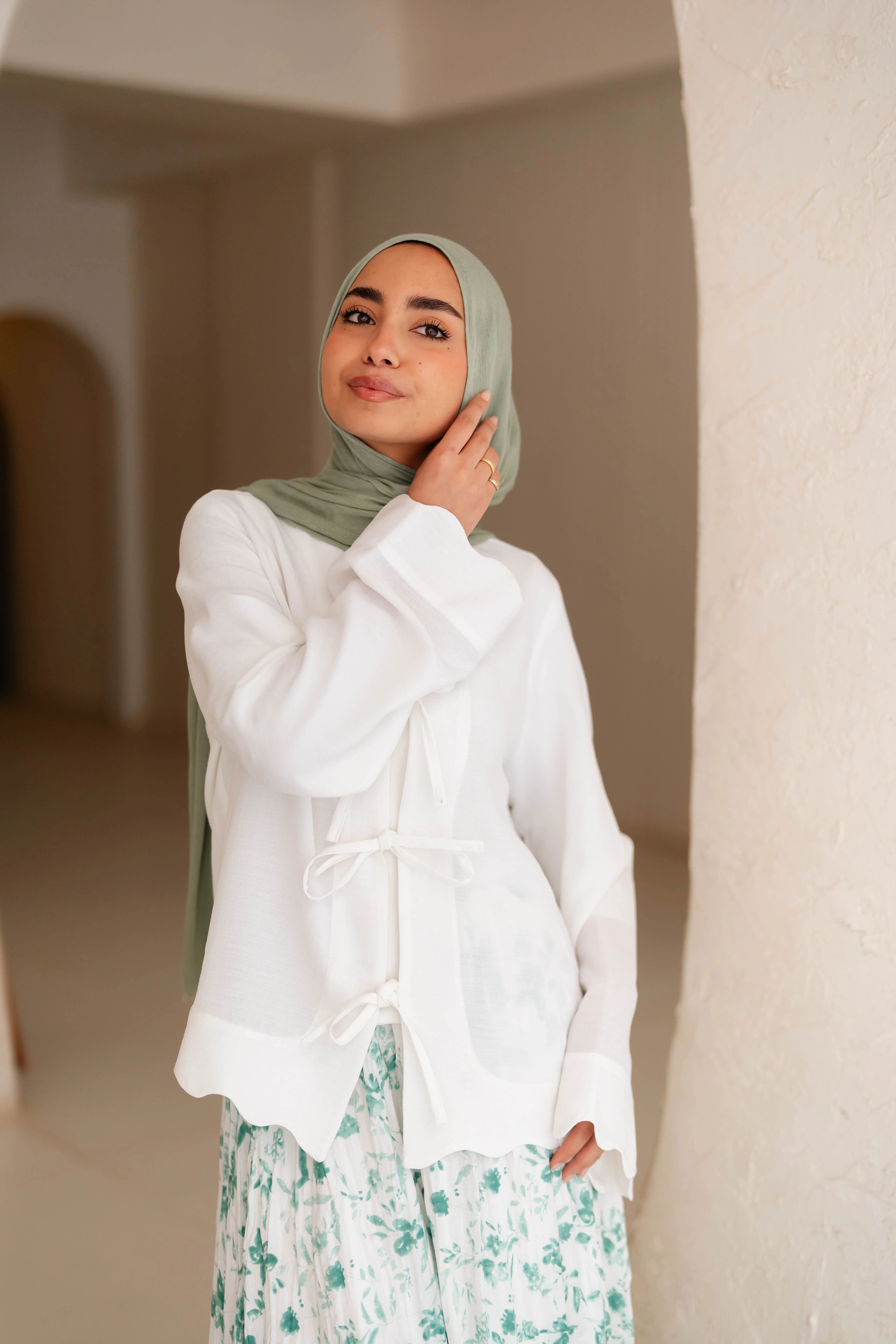 Soft Tie Blouse - Image 18