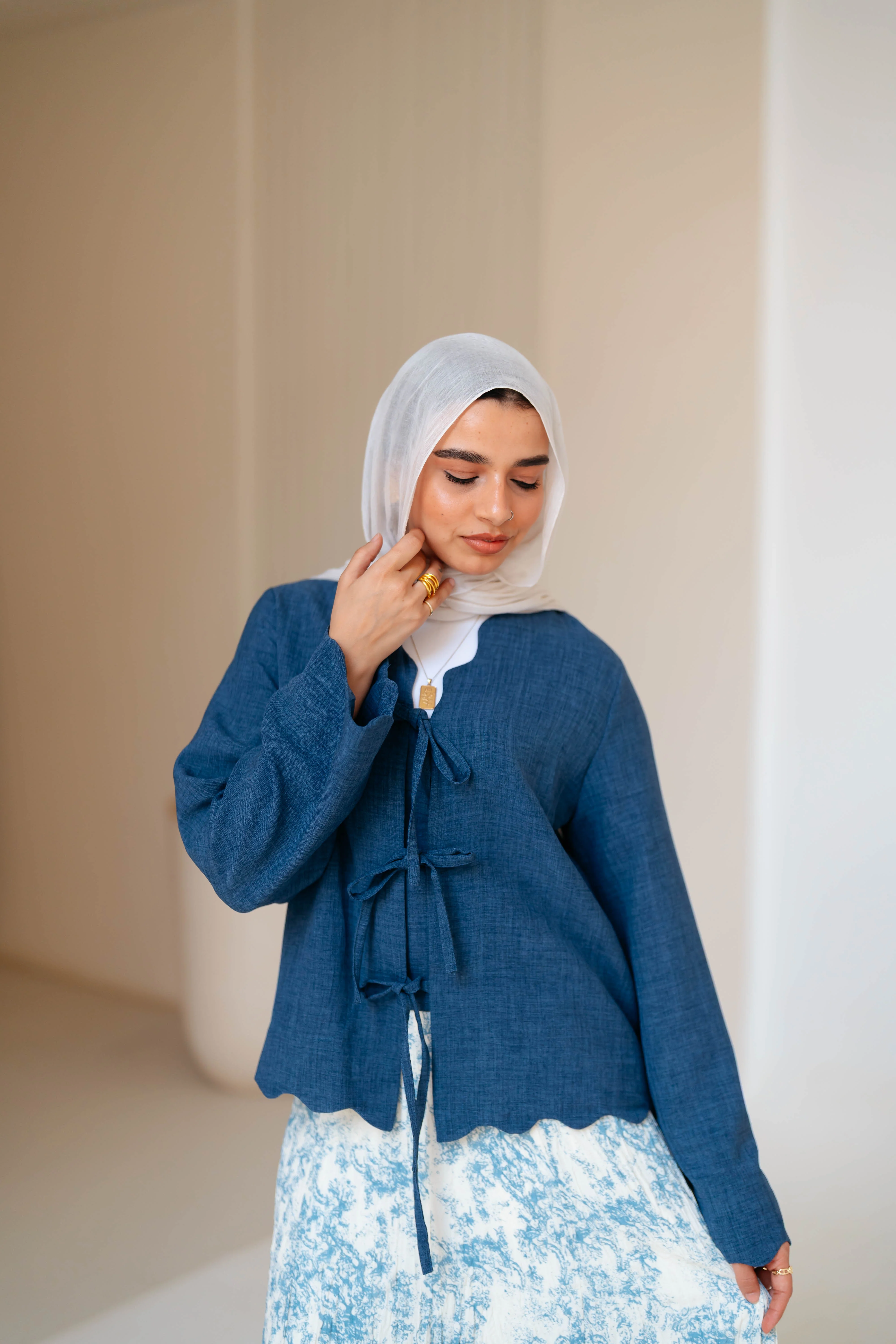 Soft Tie Blouse - Image 2