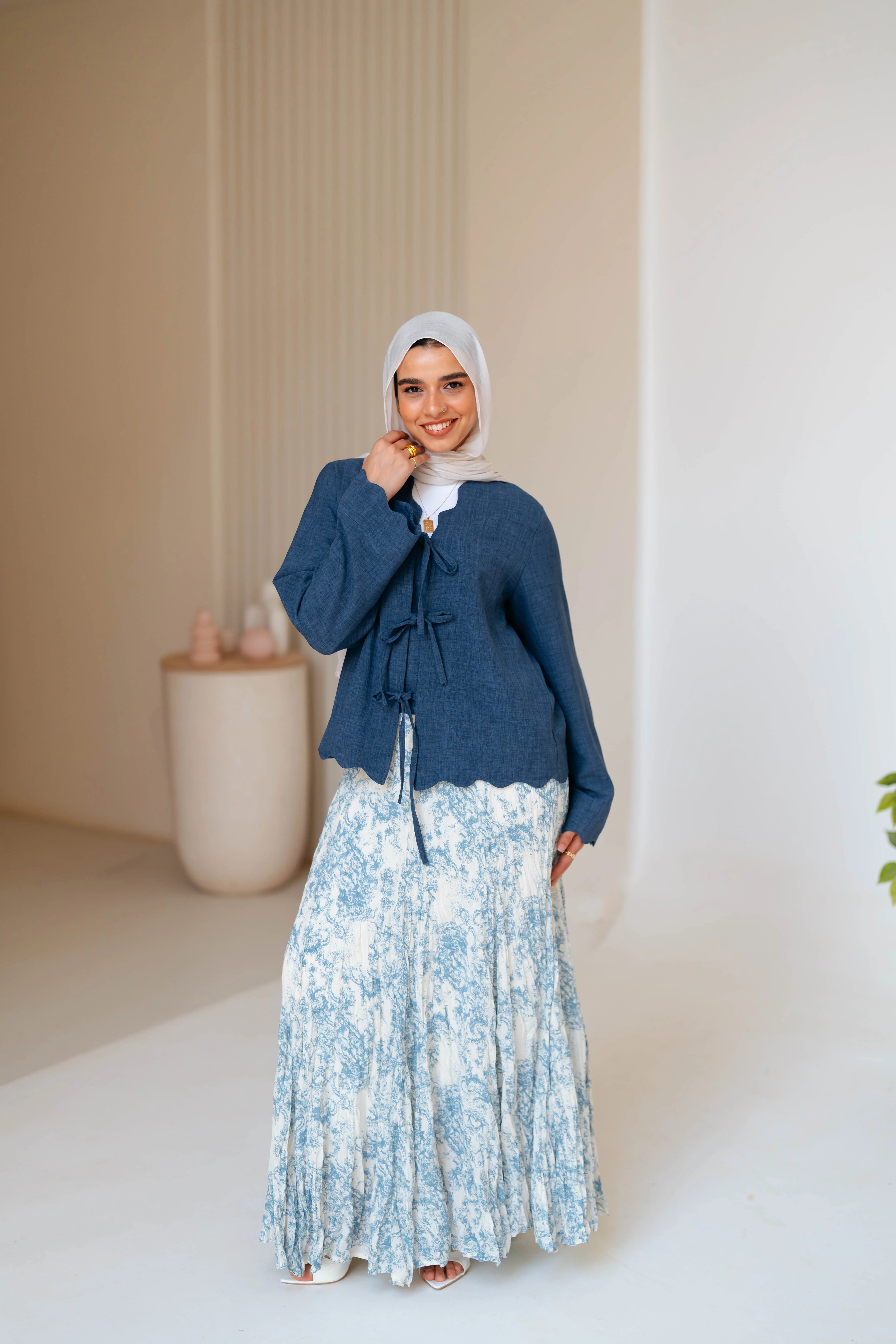 Soft Tie Blouse - Image 29