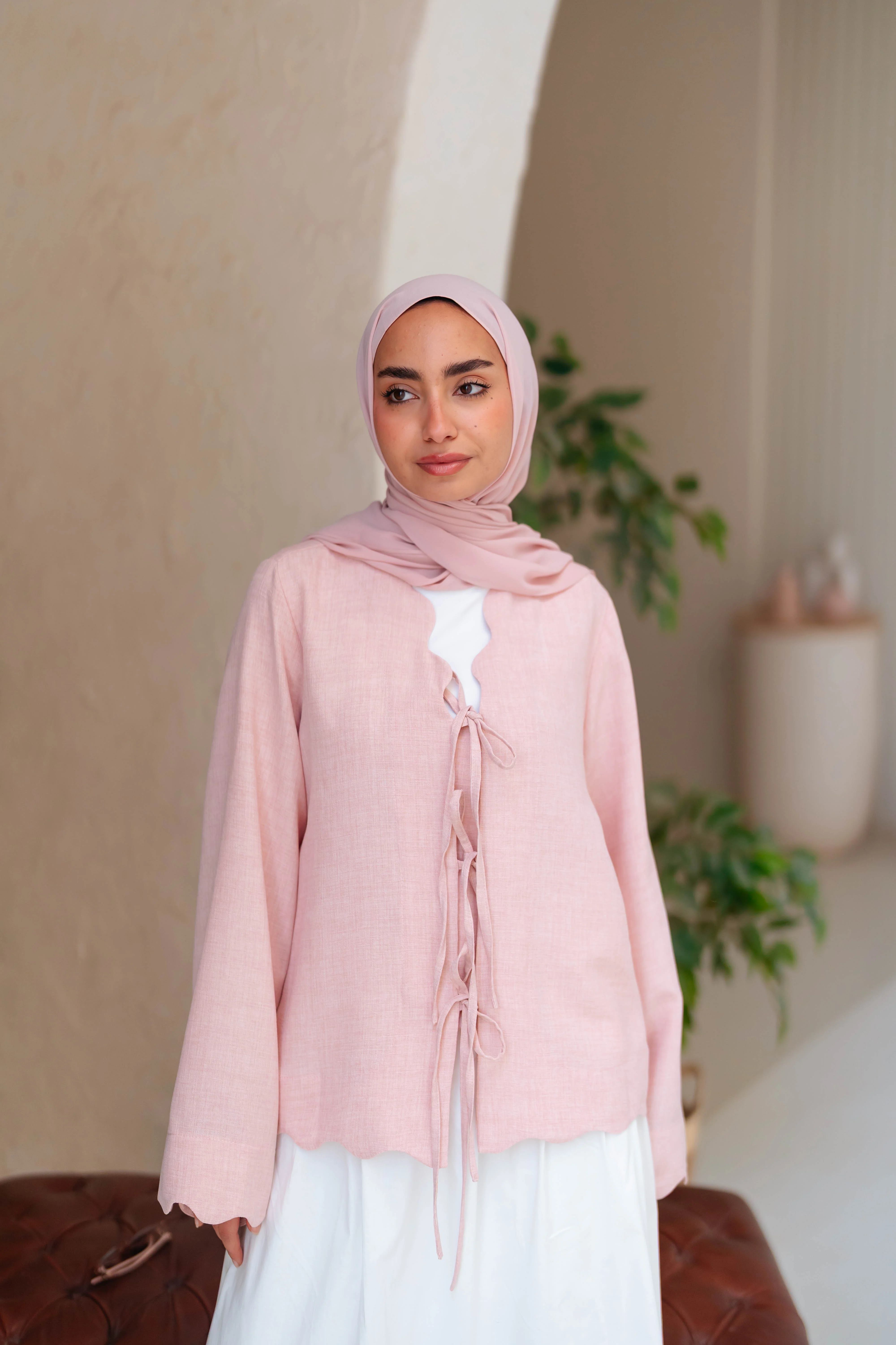 Soft Tie Blouse - Image 3