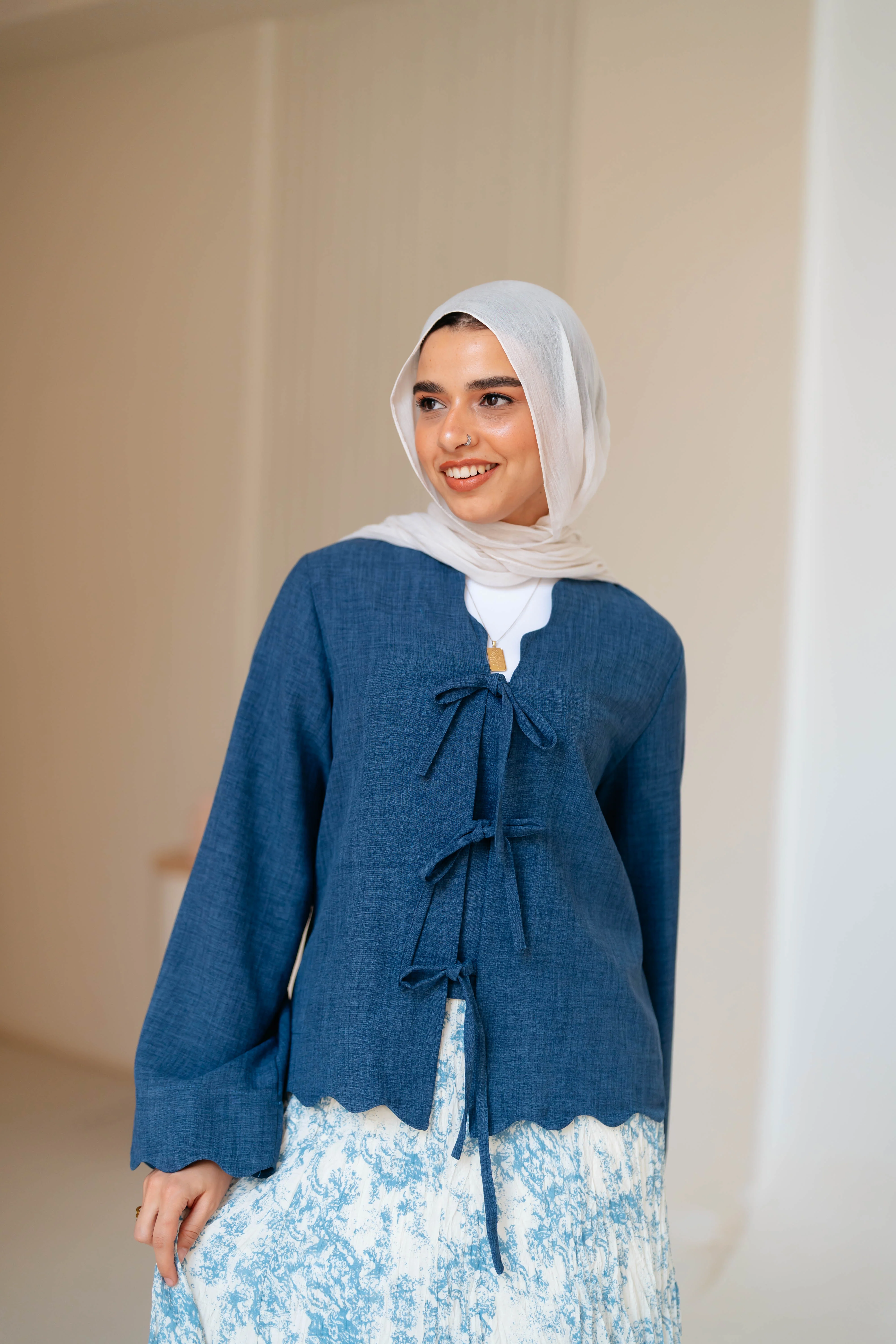 Soft Tie Blouse - Image 4