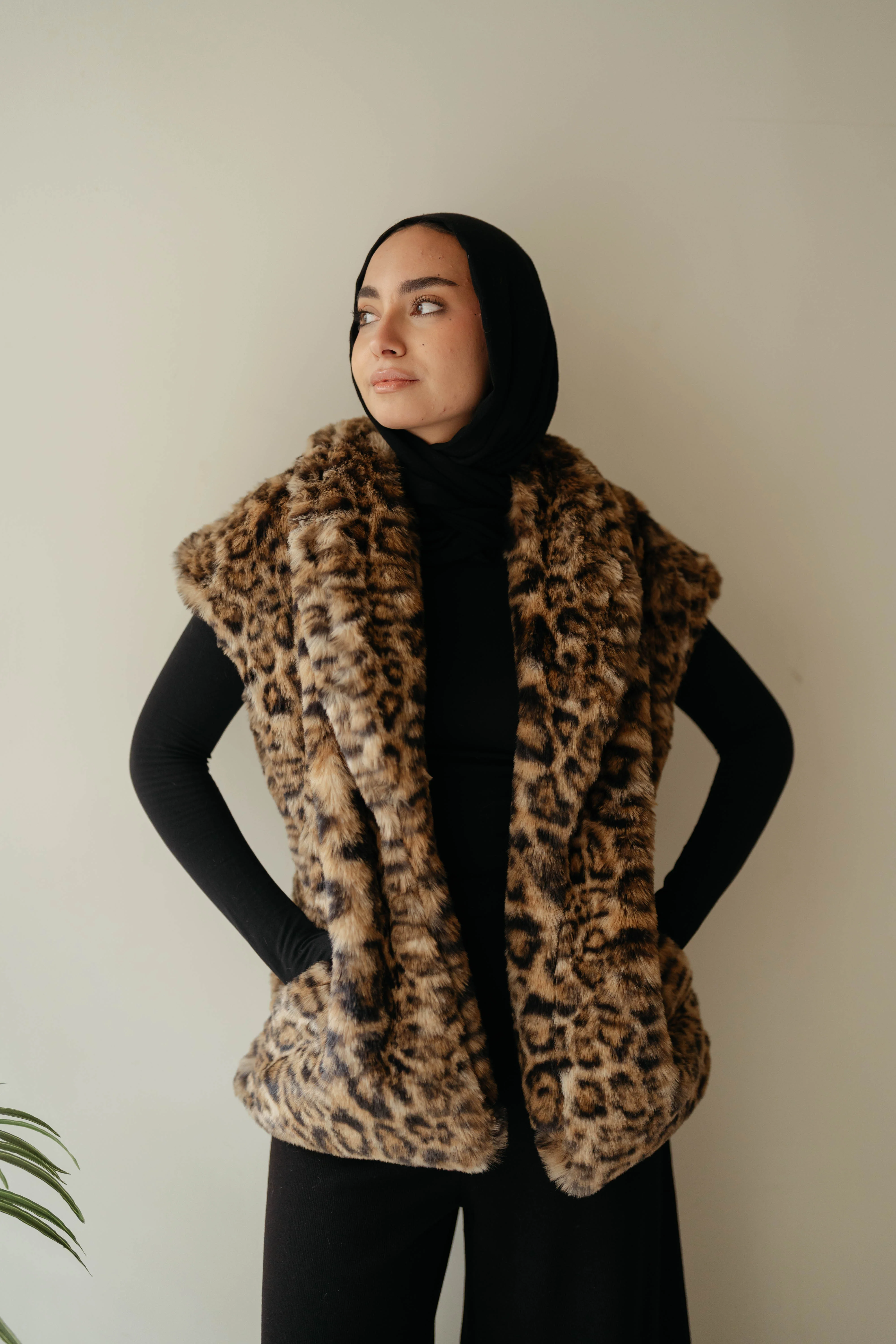 Tiger Furry Vest - Image 2