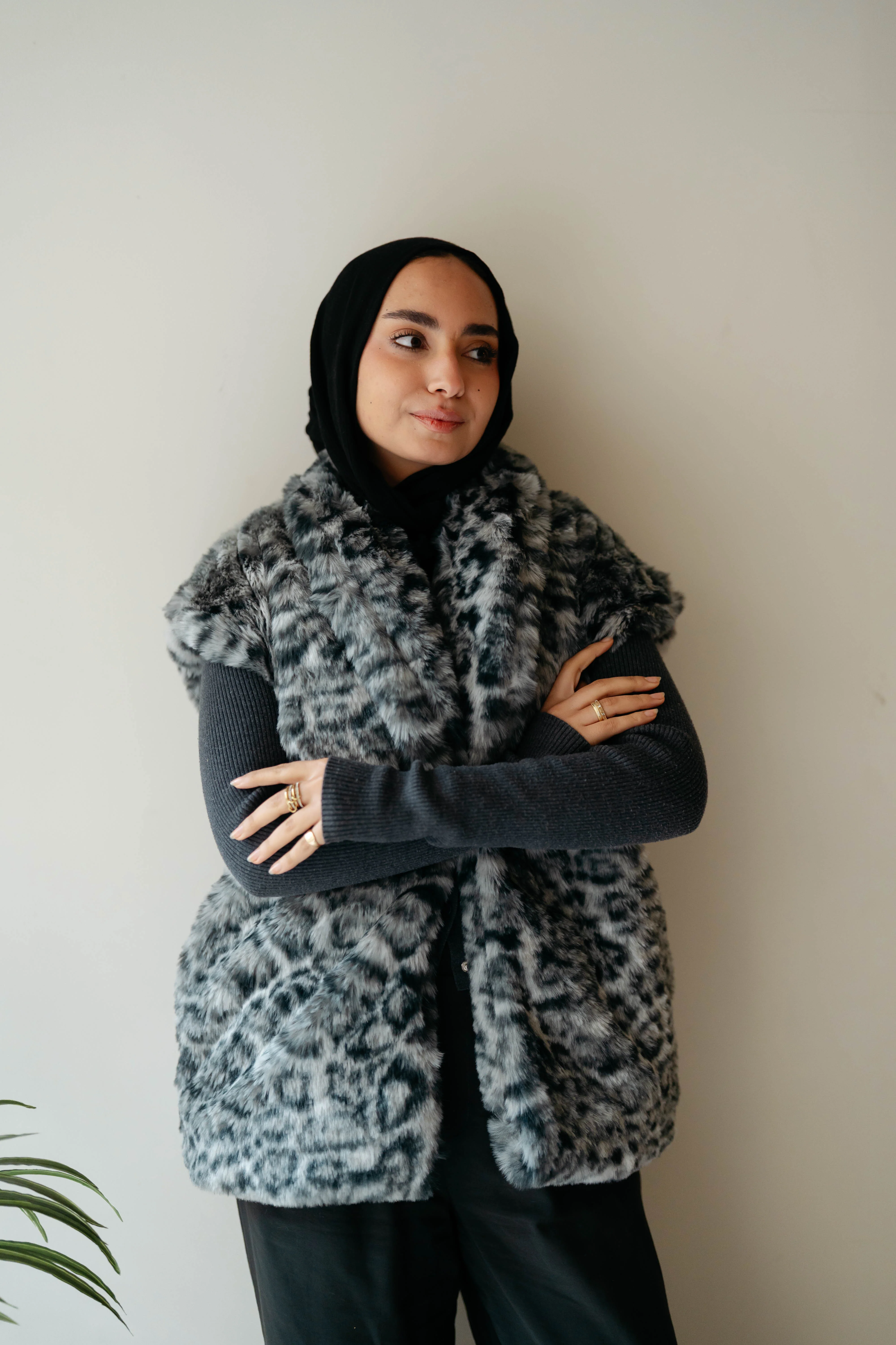 Tiger Furry Vest - Image 3
